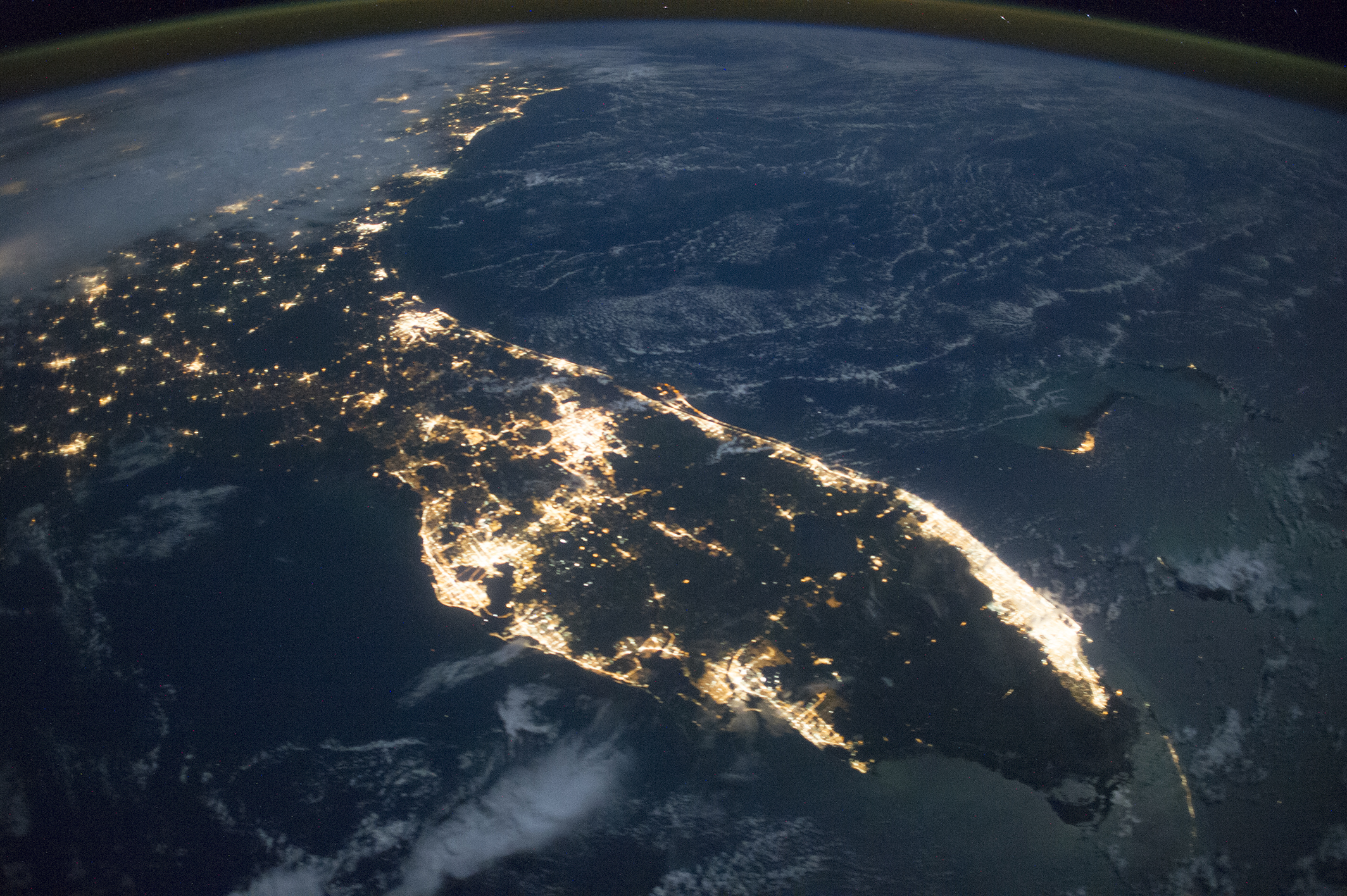Florida at Night : Image of the Day