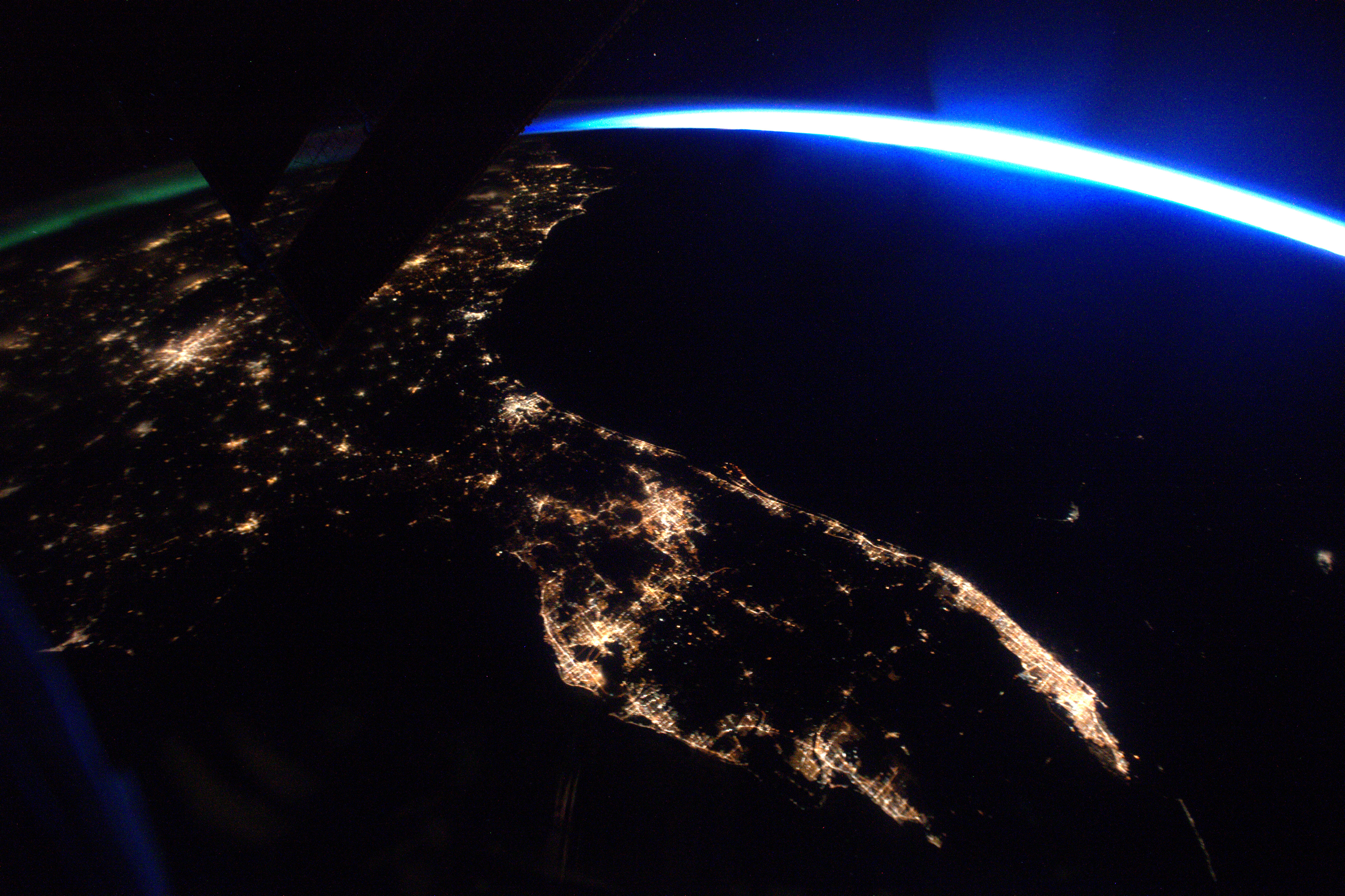 Space Station's View of Florida at Night | NASA