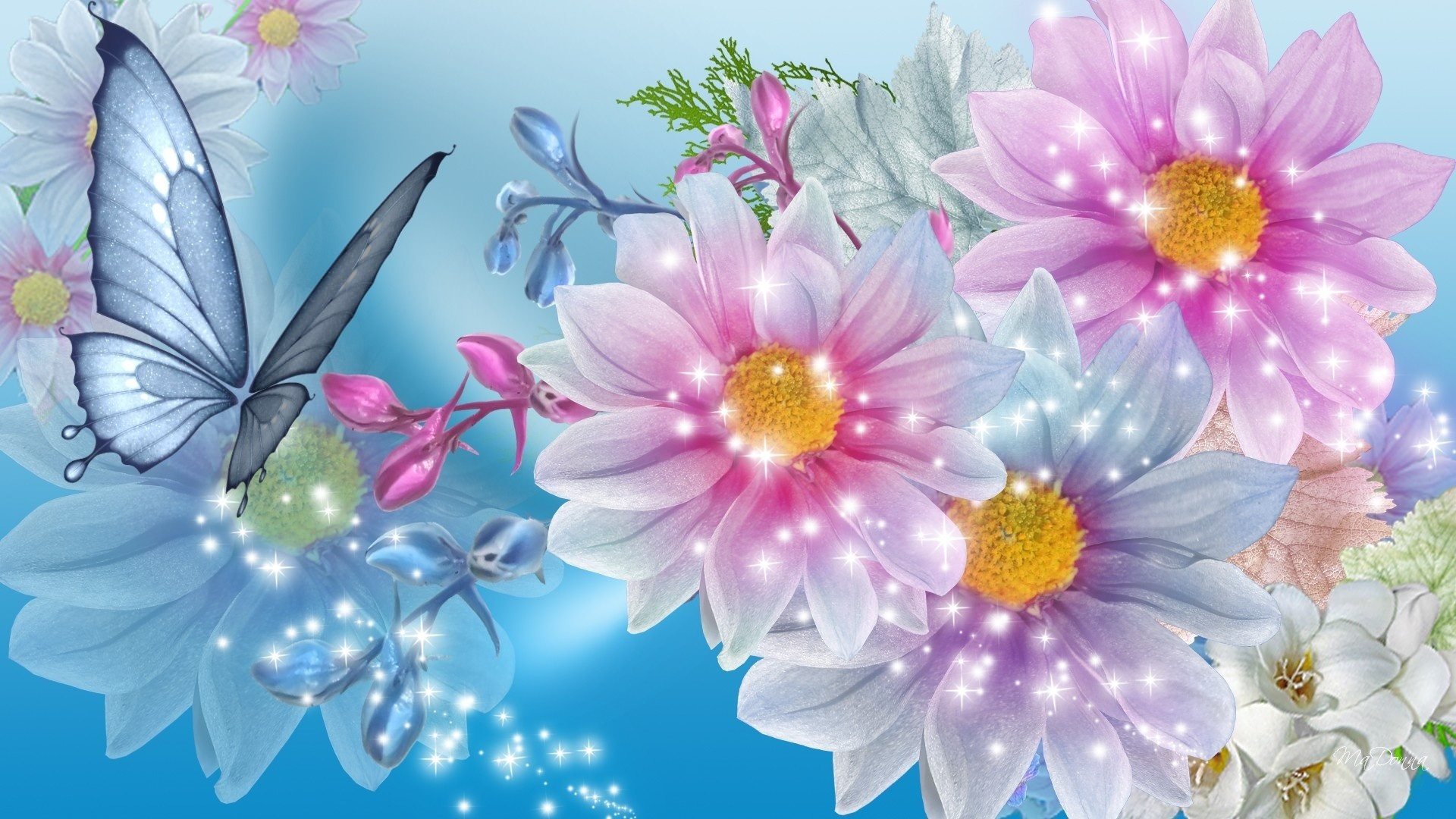 Beautiful Flower Background Fair Flowers Images | ohidul.me