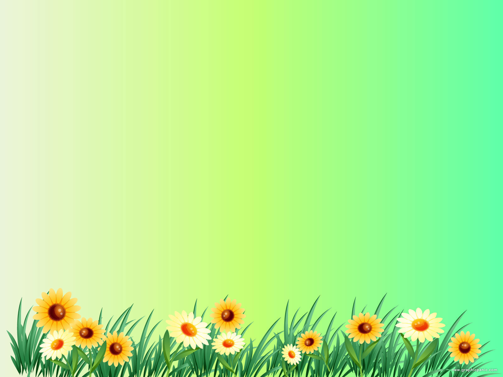 Sun Flower Background – New GraphicPanic.com