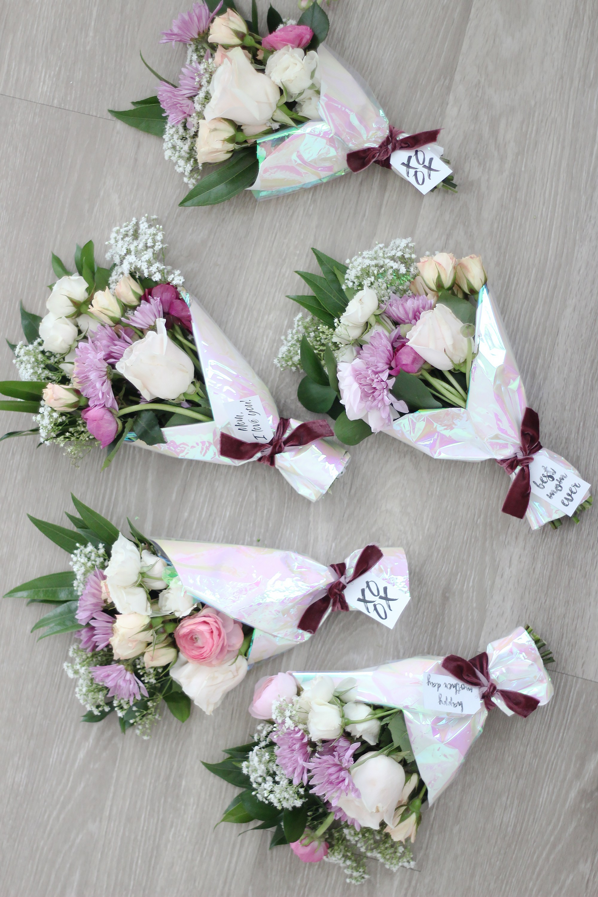 Mother's Day Mini Flower Bouquet - Darling Darleen | A Lifestyle ...
