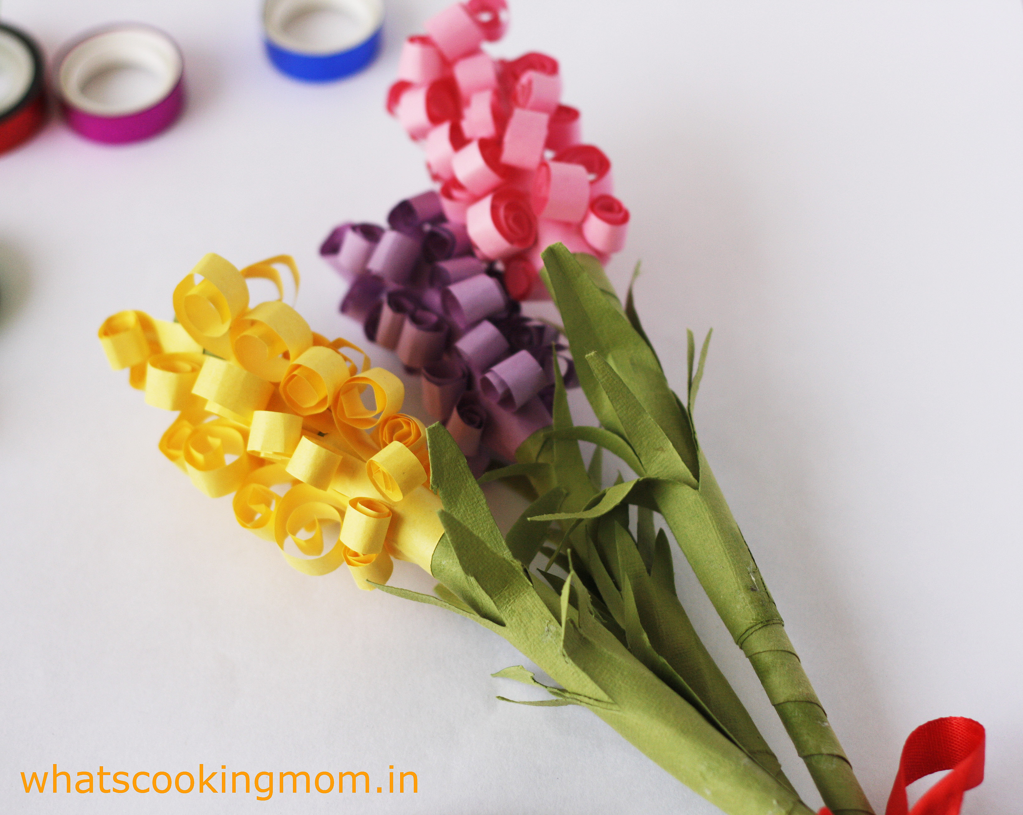 10 MOTHER'S DAY PAPER FLOWER BOUQUET crafts