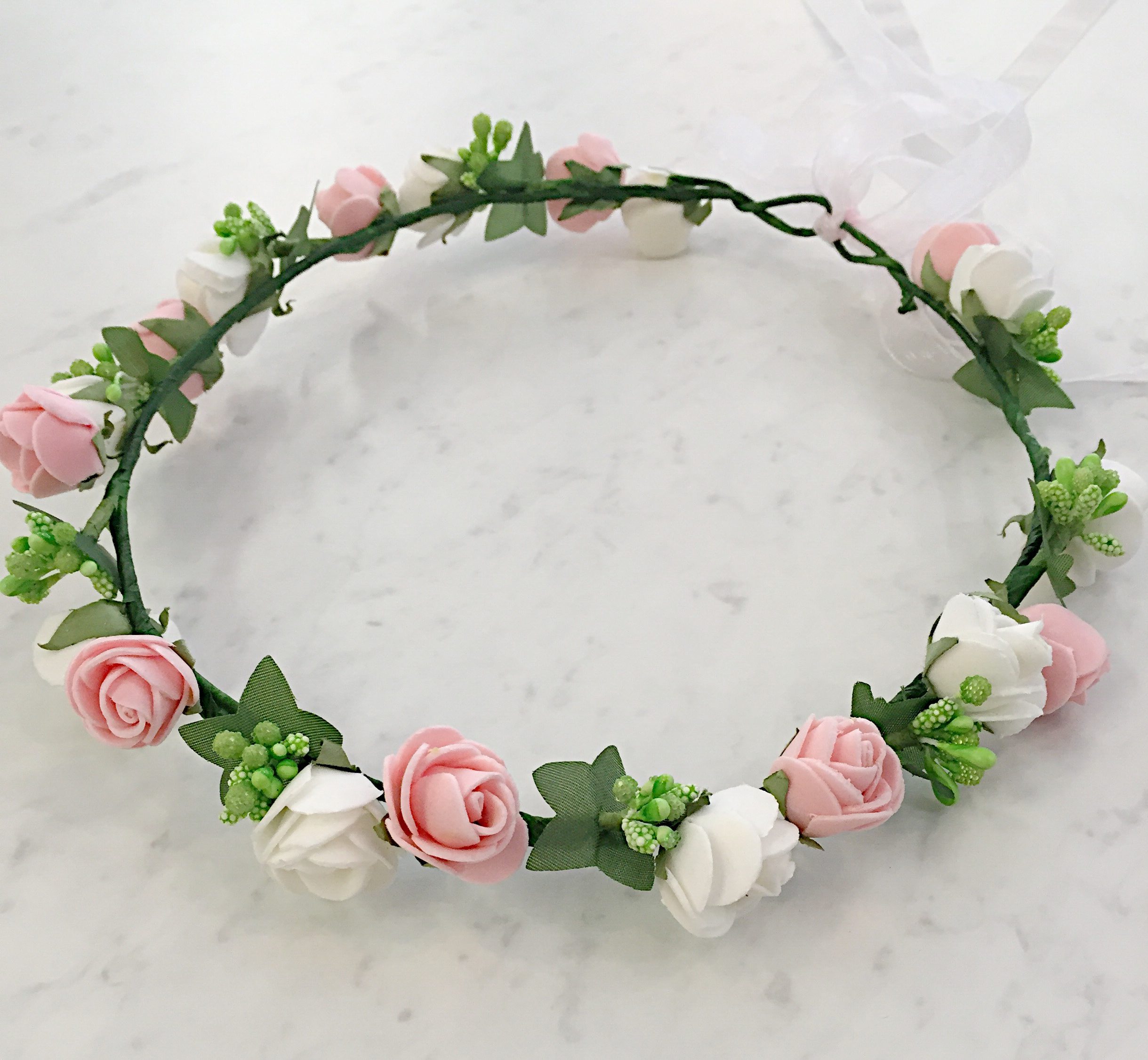 Sorrento Boutique - Mini Rose Flower Crown