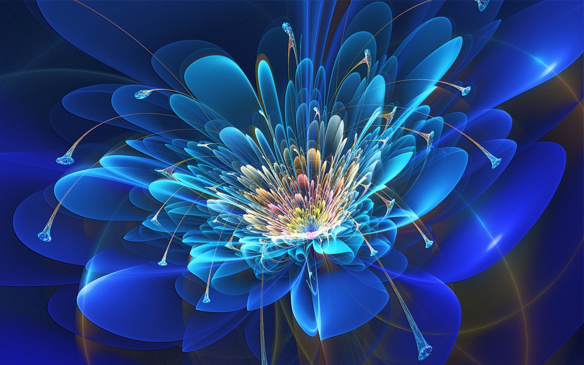 flower fractal | Fractal Beauty | Pinterest | Fractals, Fractal art ...