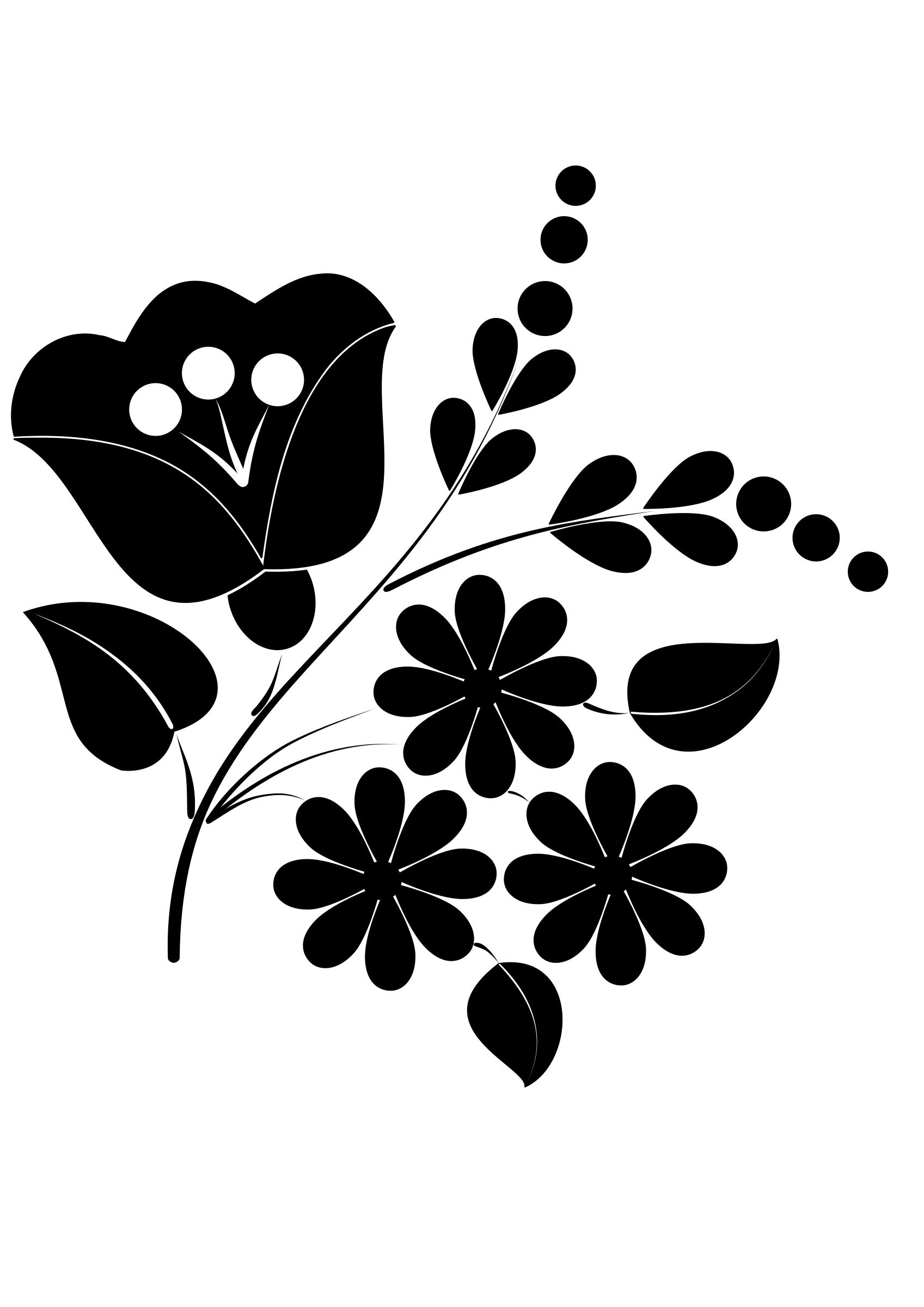 Flower ornament folk art Icons PNG - Free PNG and Icons Downloads