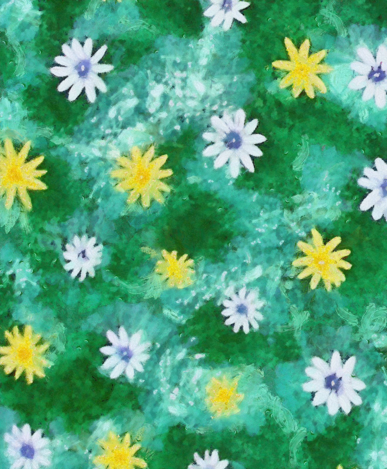 Flower painting photo