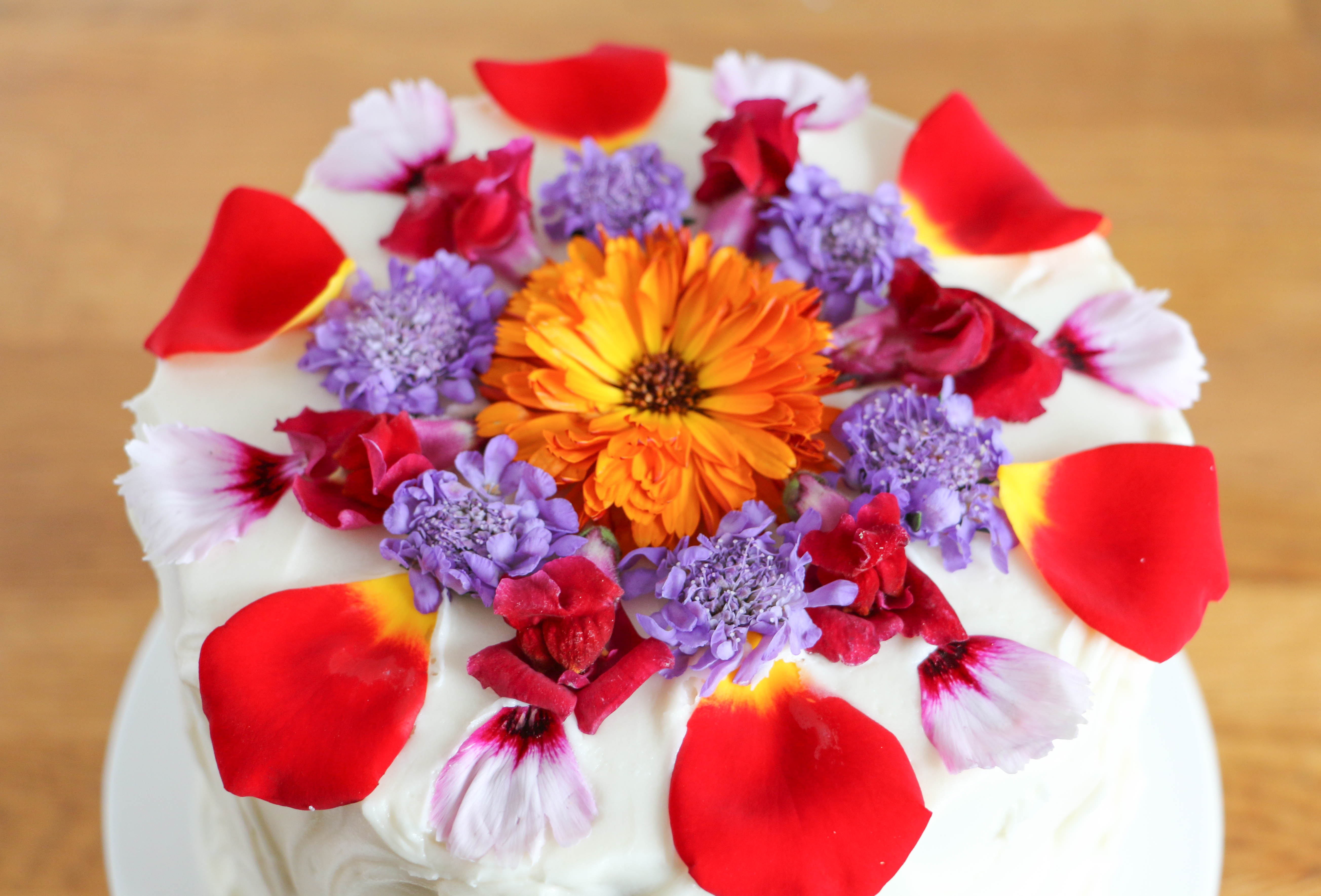 Edible Flower Cake Decorating Guide