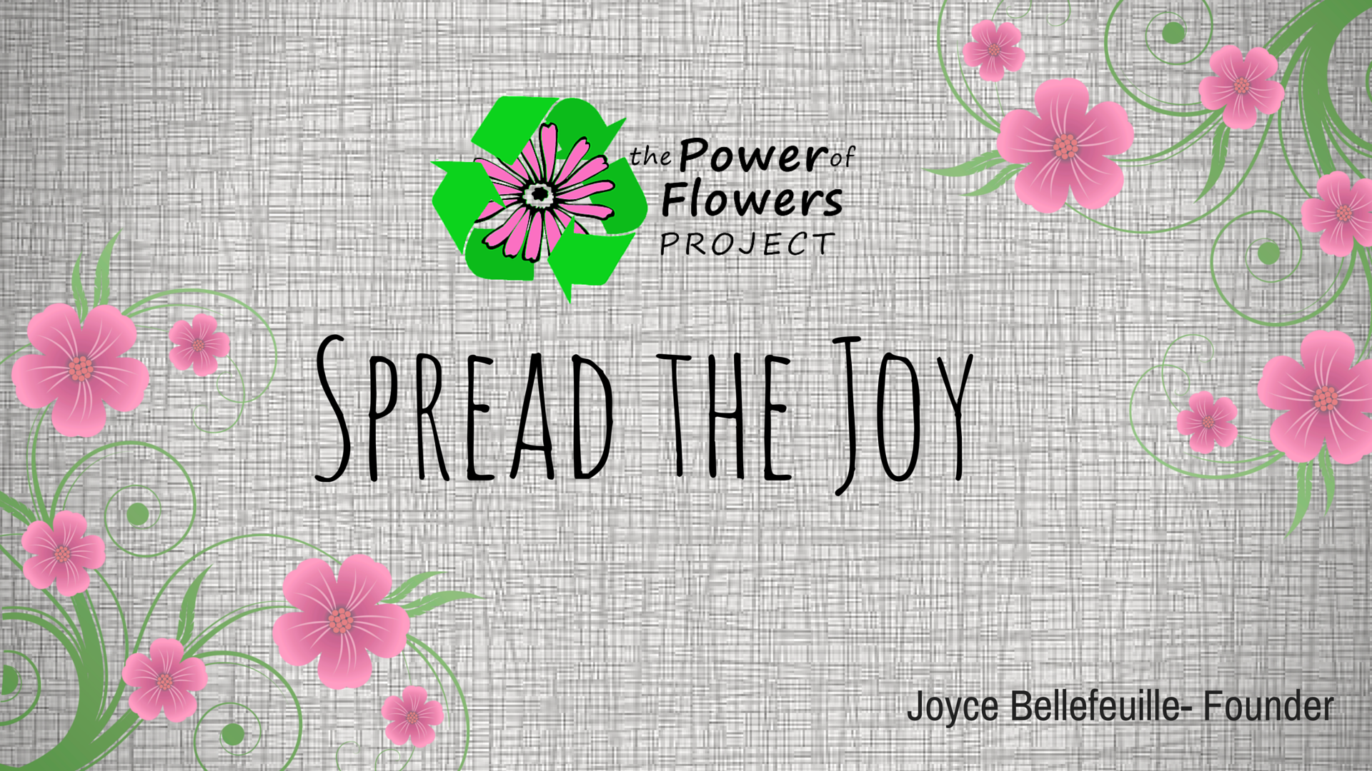 Welcome to the Power of Flowers Project!