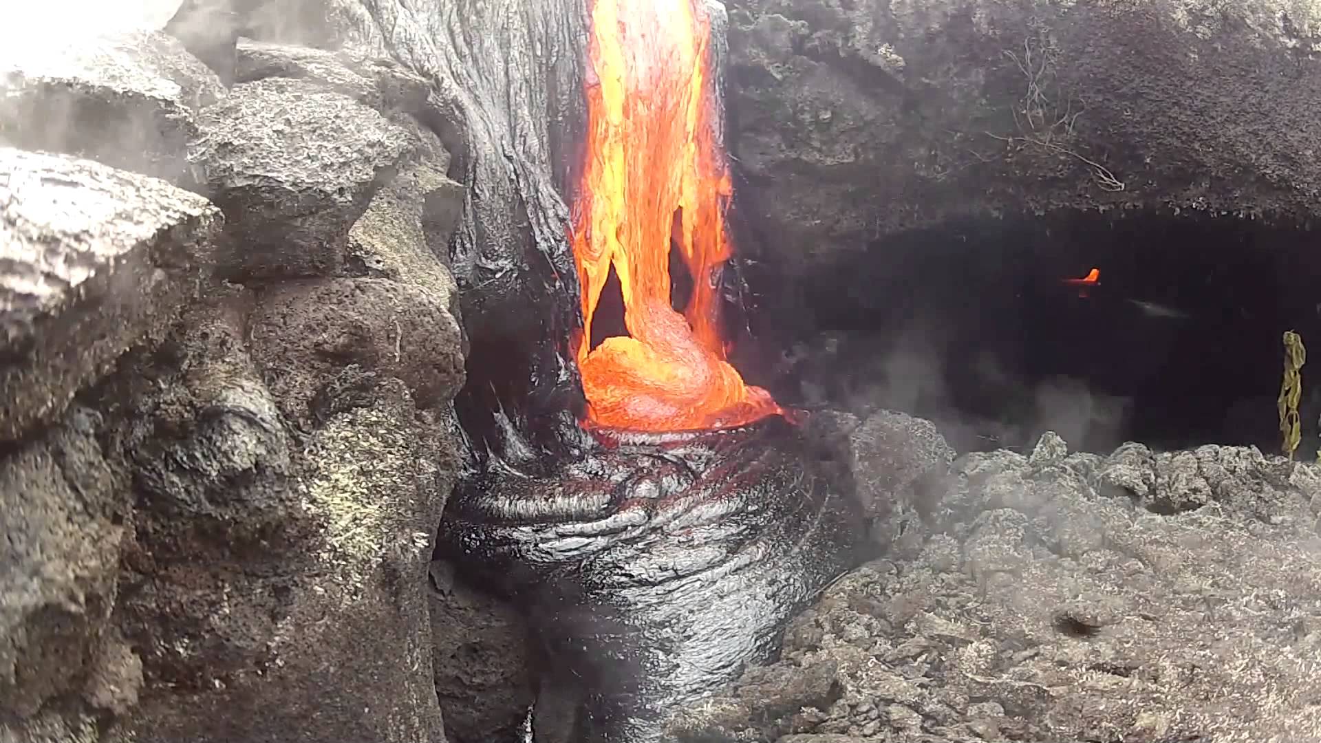 6 13 13 Lava Flow Hawaii Kilauea Volcano Lava Flow GoPro Hero 2 ...