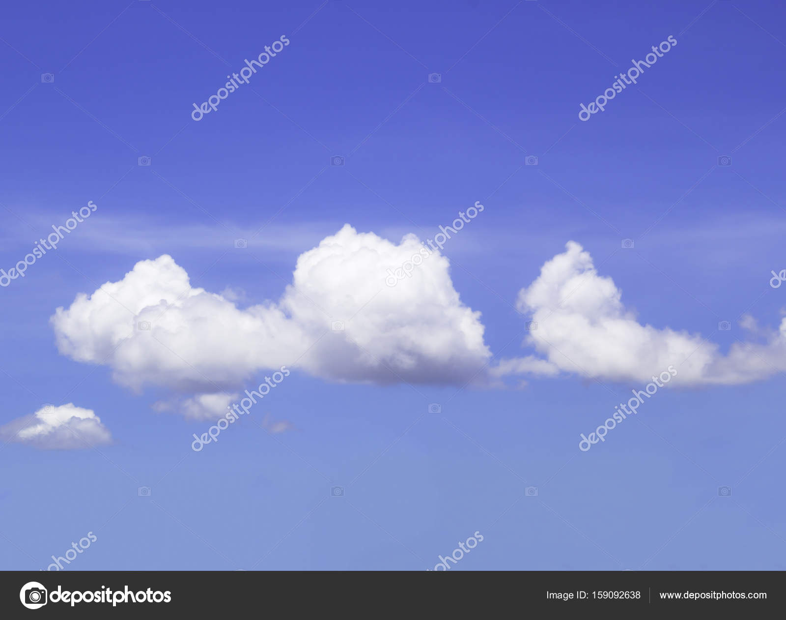 Fluffy clouds background — Stock Photo © manusy #159092638
