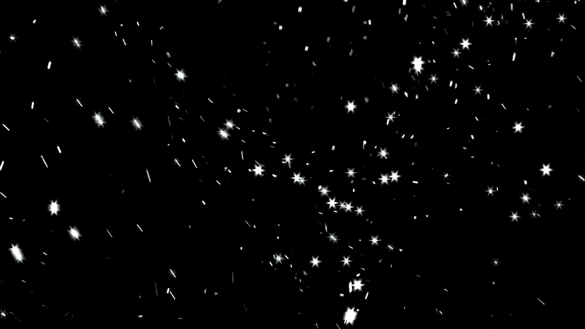 Flying particles 13 - sparkles on black Background Motion Background ...