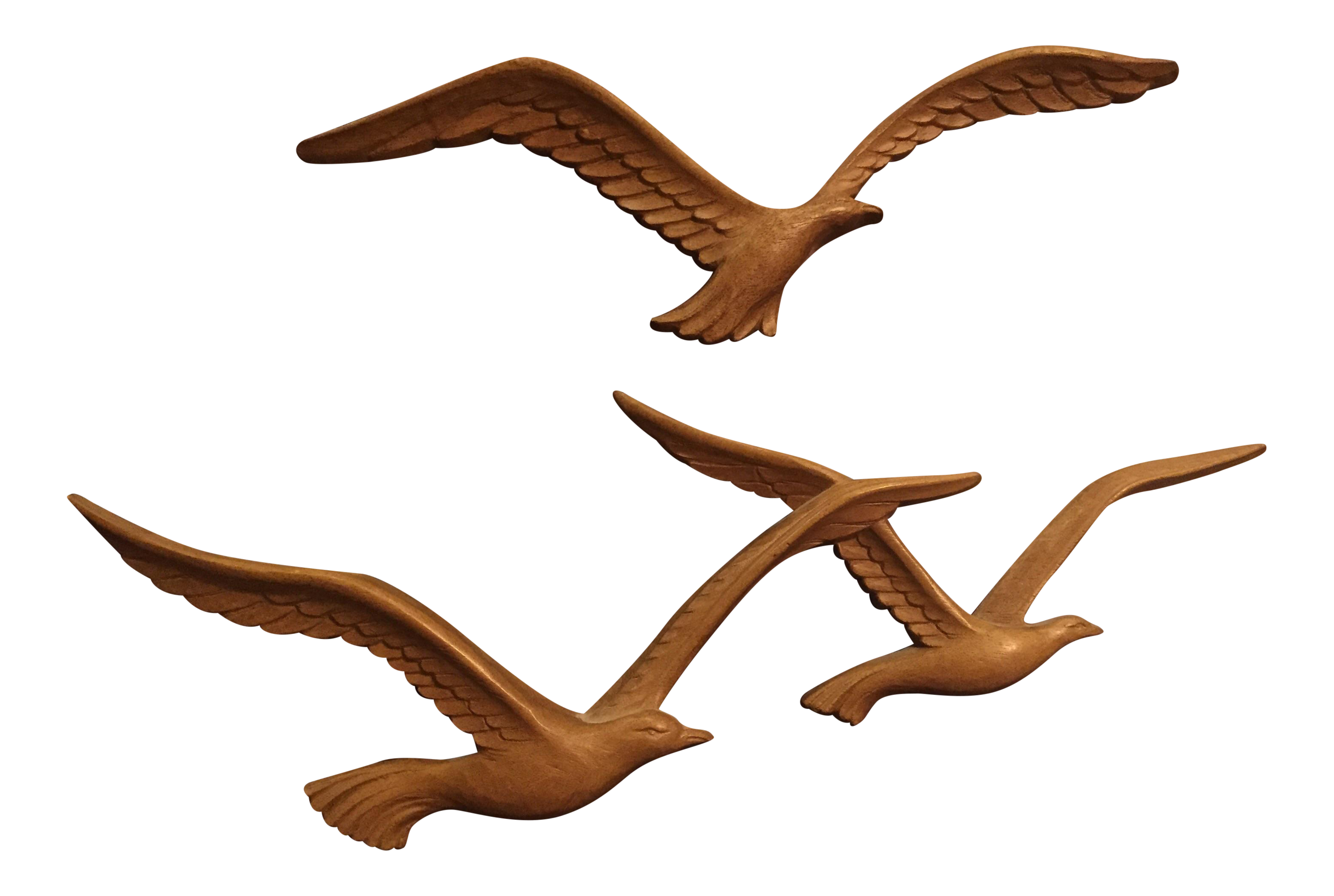 Homco Flying Seagull Wall Decor | Chairish
