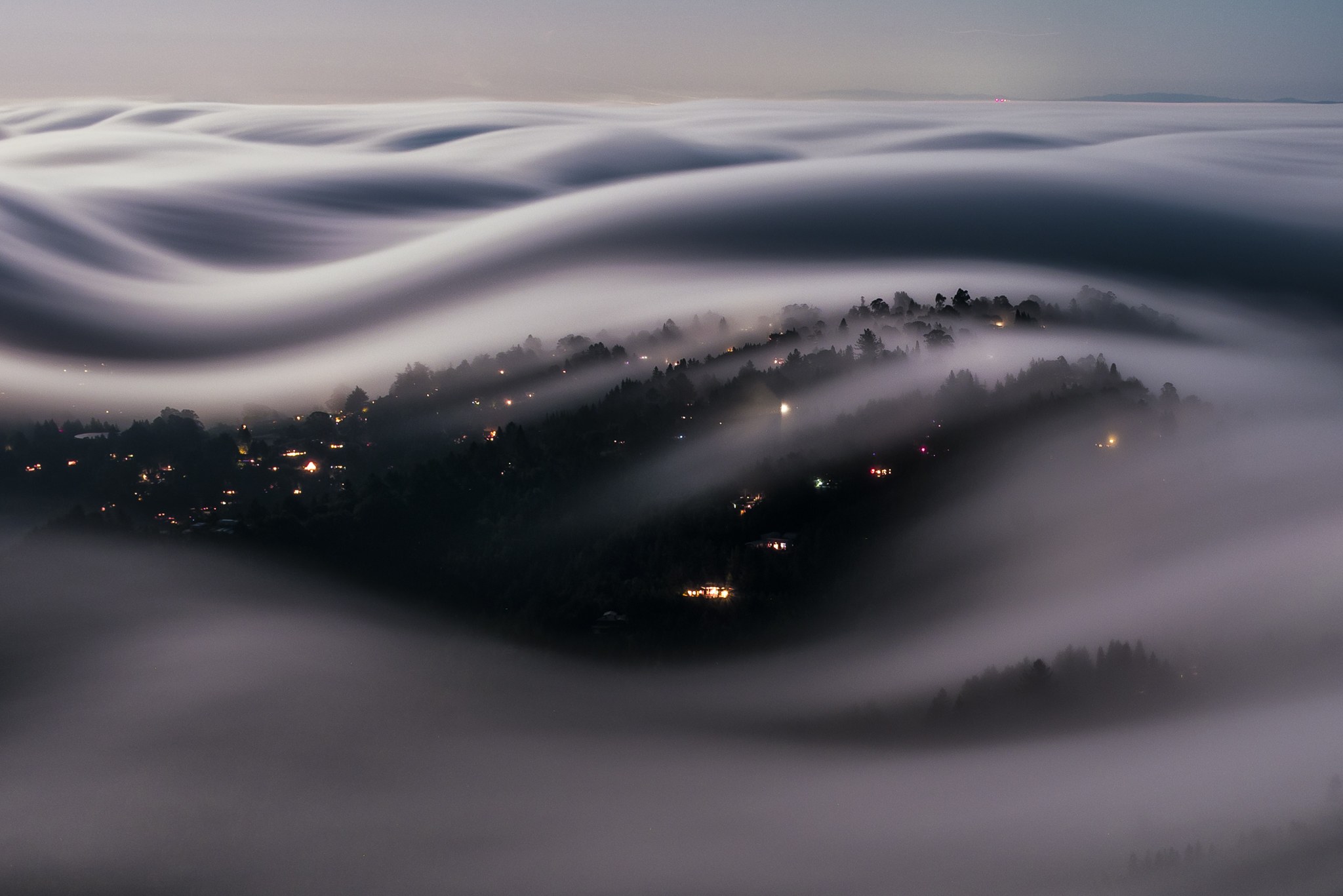 San Francisco's Iconic Fog Sure Looks Stunning From Above | WIRED