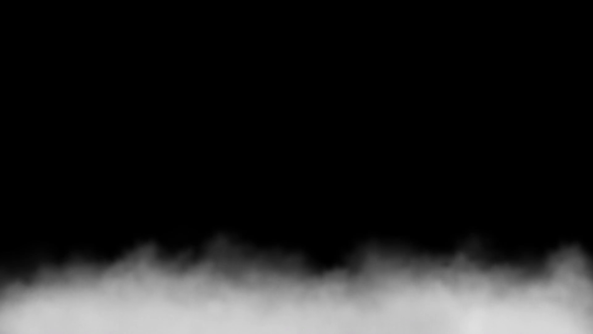 Floating Ground Fog on Black Background. Motion Background - Videoblocks