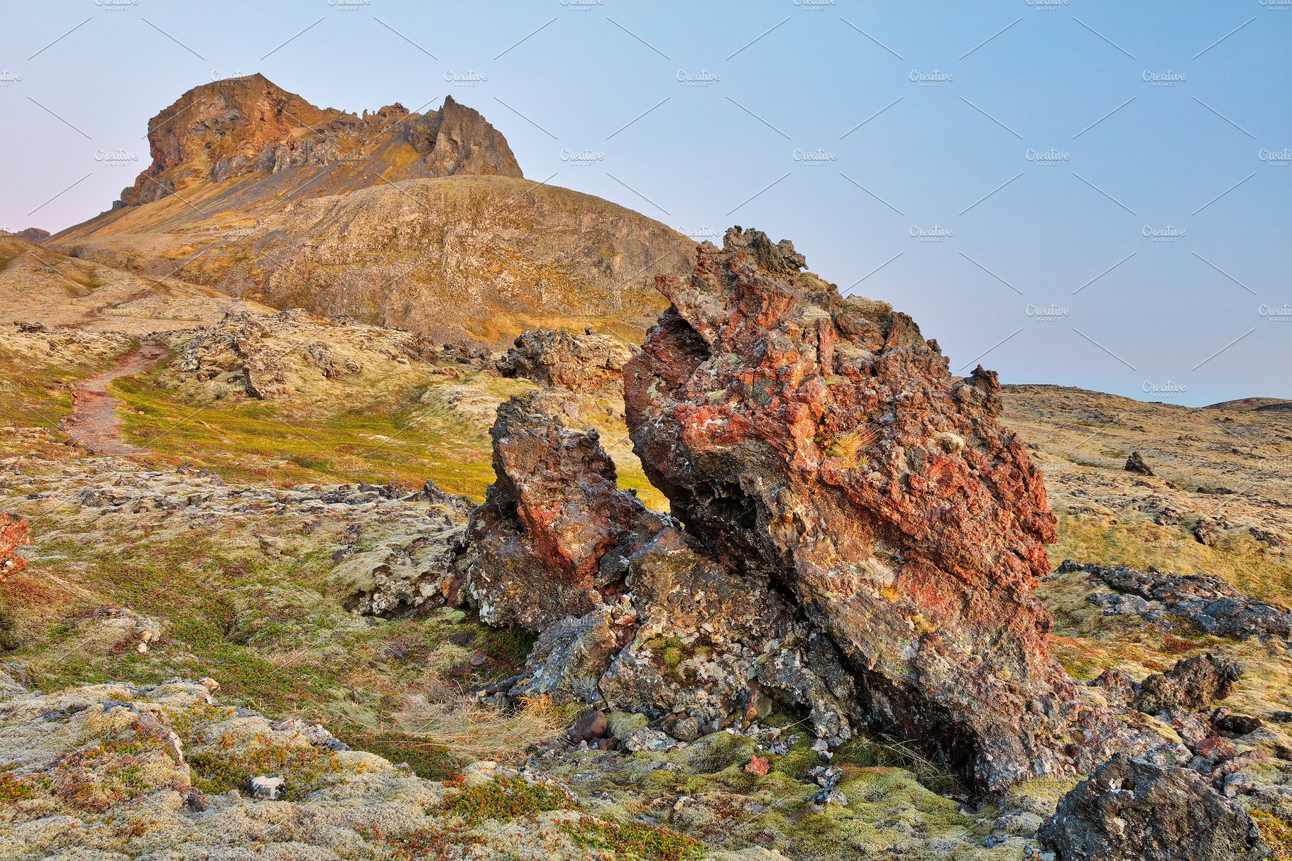 Troll Mountain Rock ~ Nature Photos ~ Creative Market