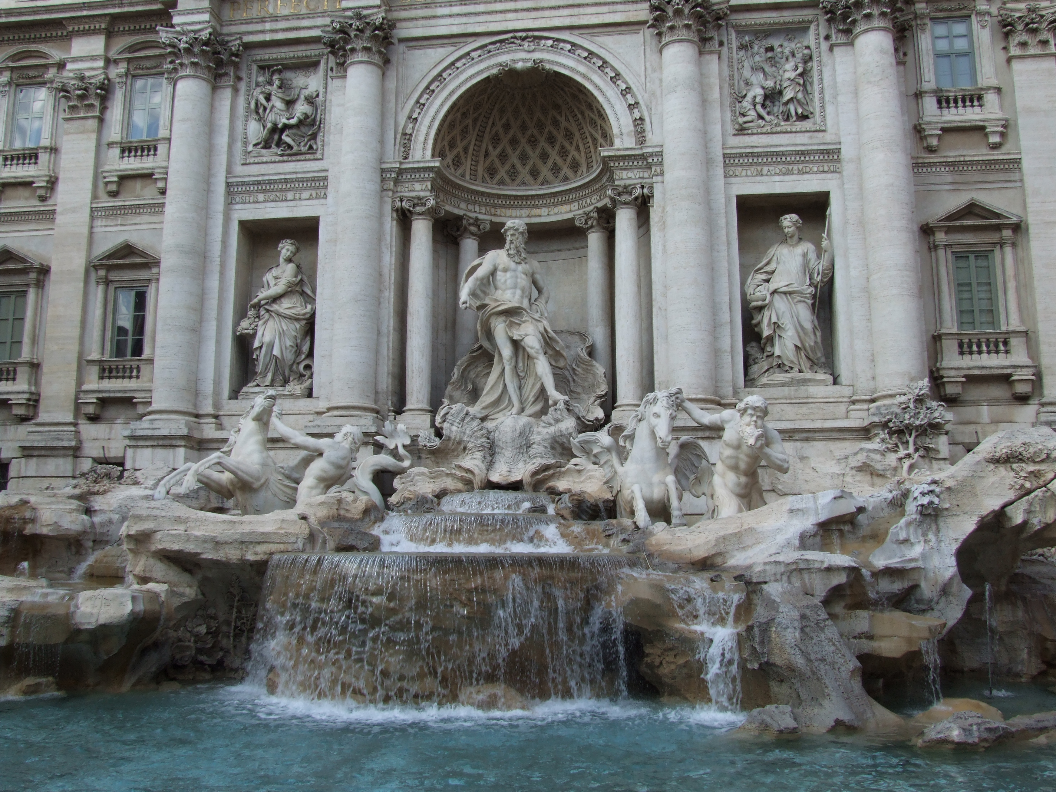 Fontana di Trevi Italy Roma - Creative Commons by gnuckx, Aqueduct, Pietro, Oceanus, Oggi, HQ Photo