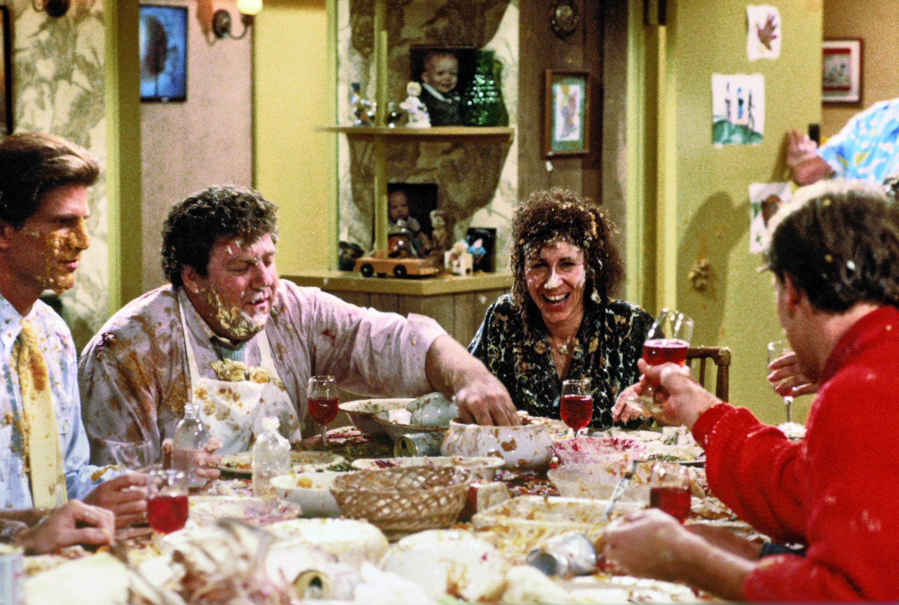 Thanksgiving Cheers: A Messy History of TV's Greatest Food Fight ...