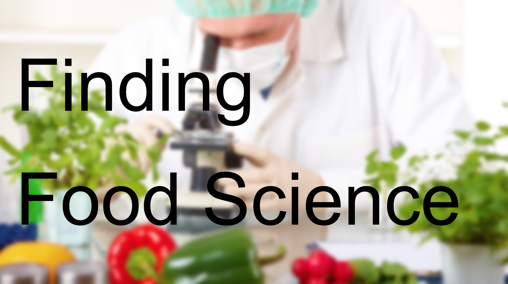 Finding Food Science: Yim Fan Yan - Science Meets FoodScience Meets Food