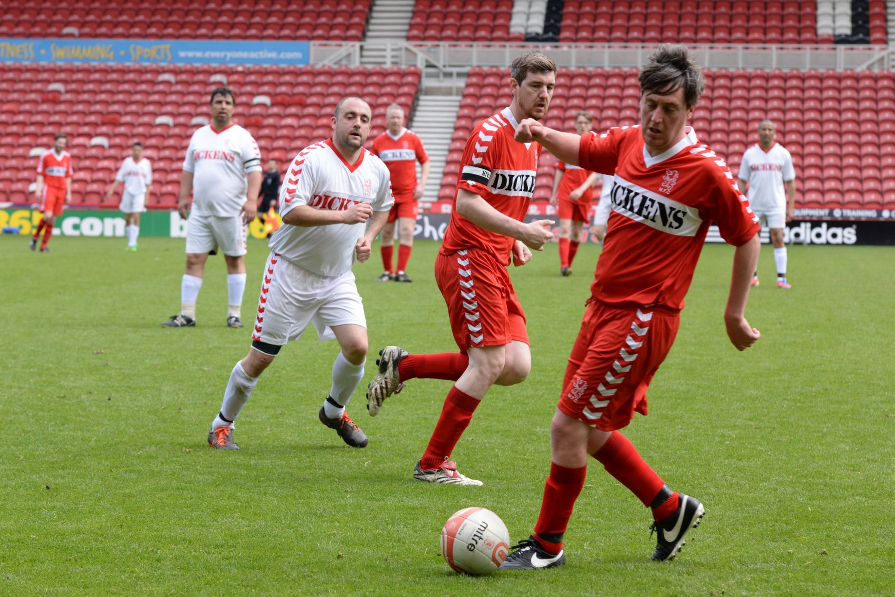 Pictures: Charity football match at the Riverside Stadium - Teesside ...