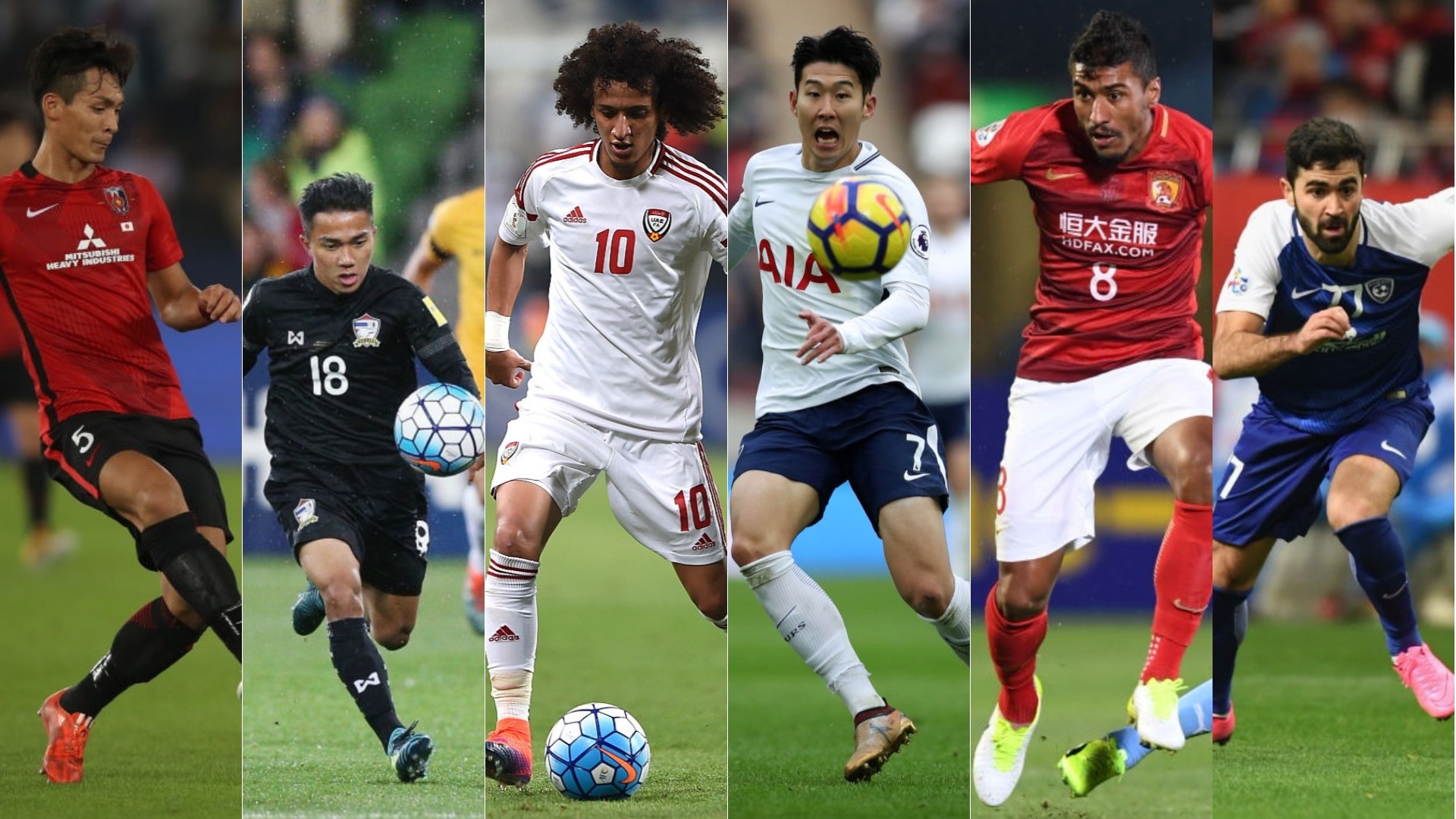 Best Footballer in Asia 2017: The Contenders - FOX Sports Asia