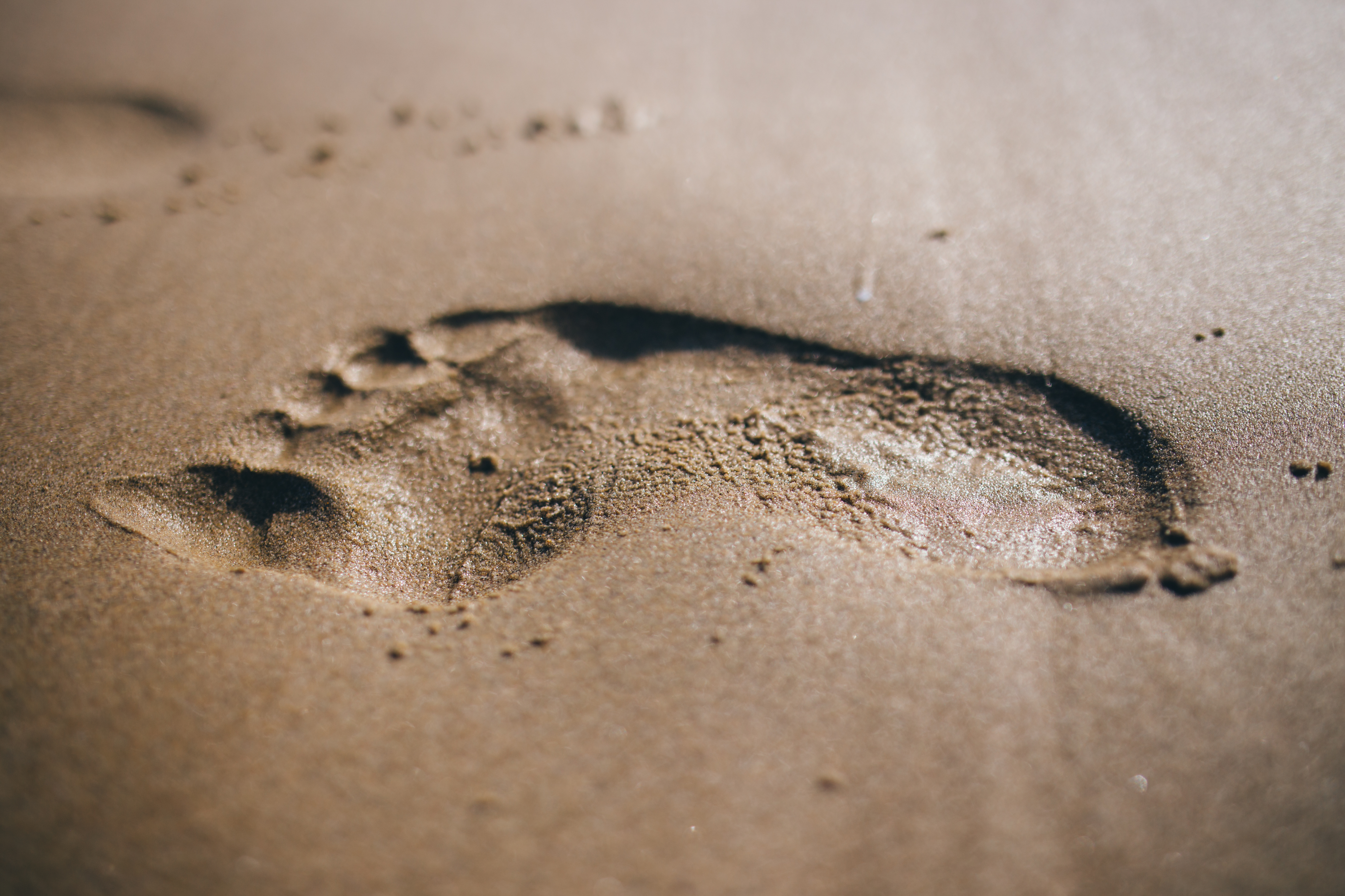 Footstep, Fingers, Foot, Sand, Step, HQ Photo
