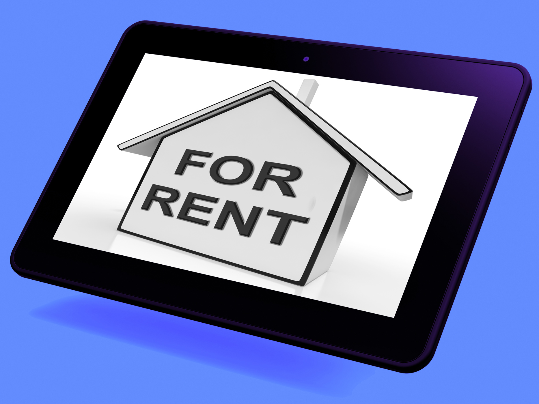 For rent house tablet means property tenancy or lease photo