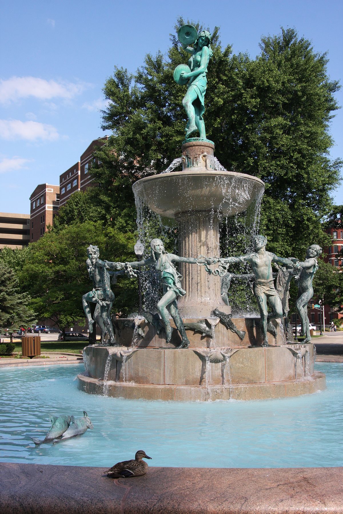 Depew Memorial Fountain - Wikipedia
