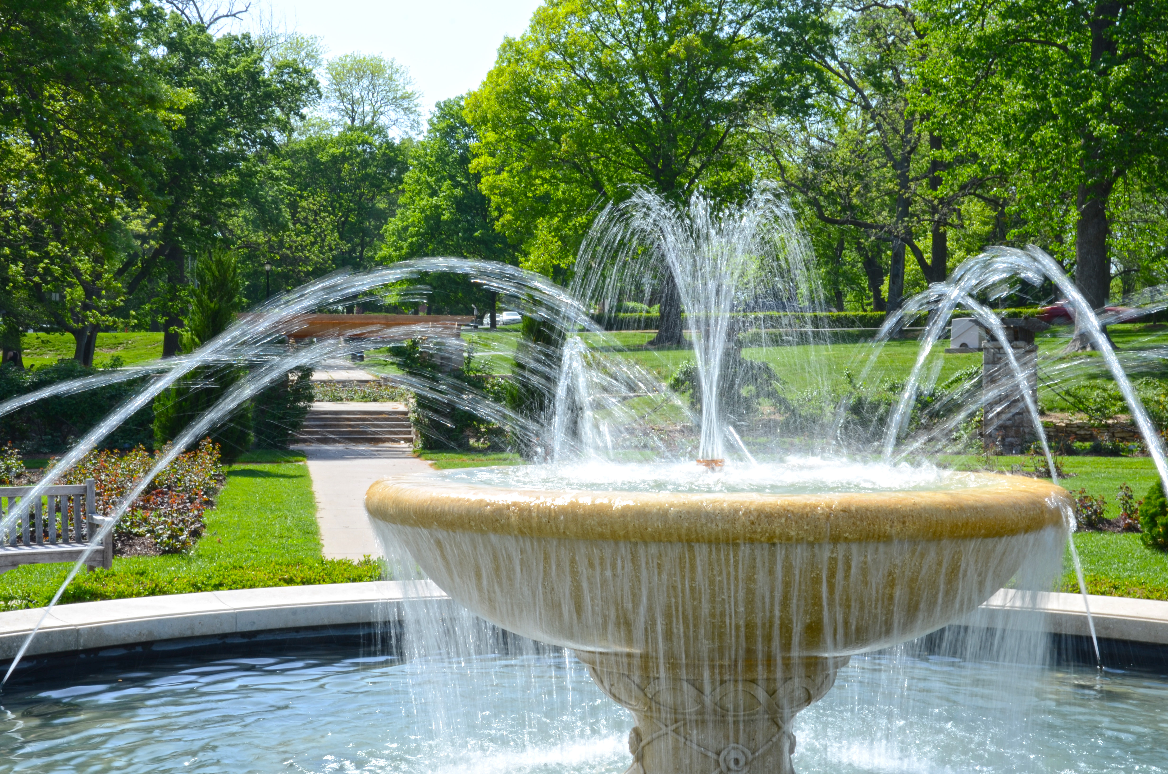 Loose Park Rose Garden Fountain | Waters Edge Aquatic Design