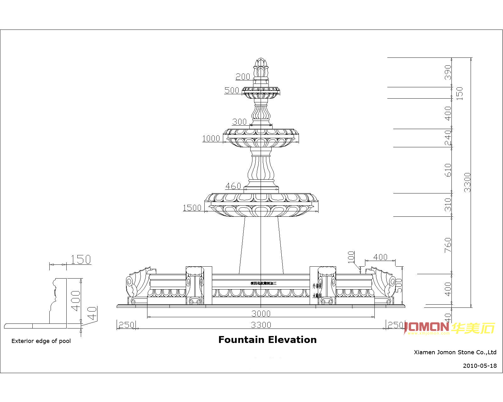 Fountain Detail Drawing Images, Fountain Pump CAD Detail Drawings ...