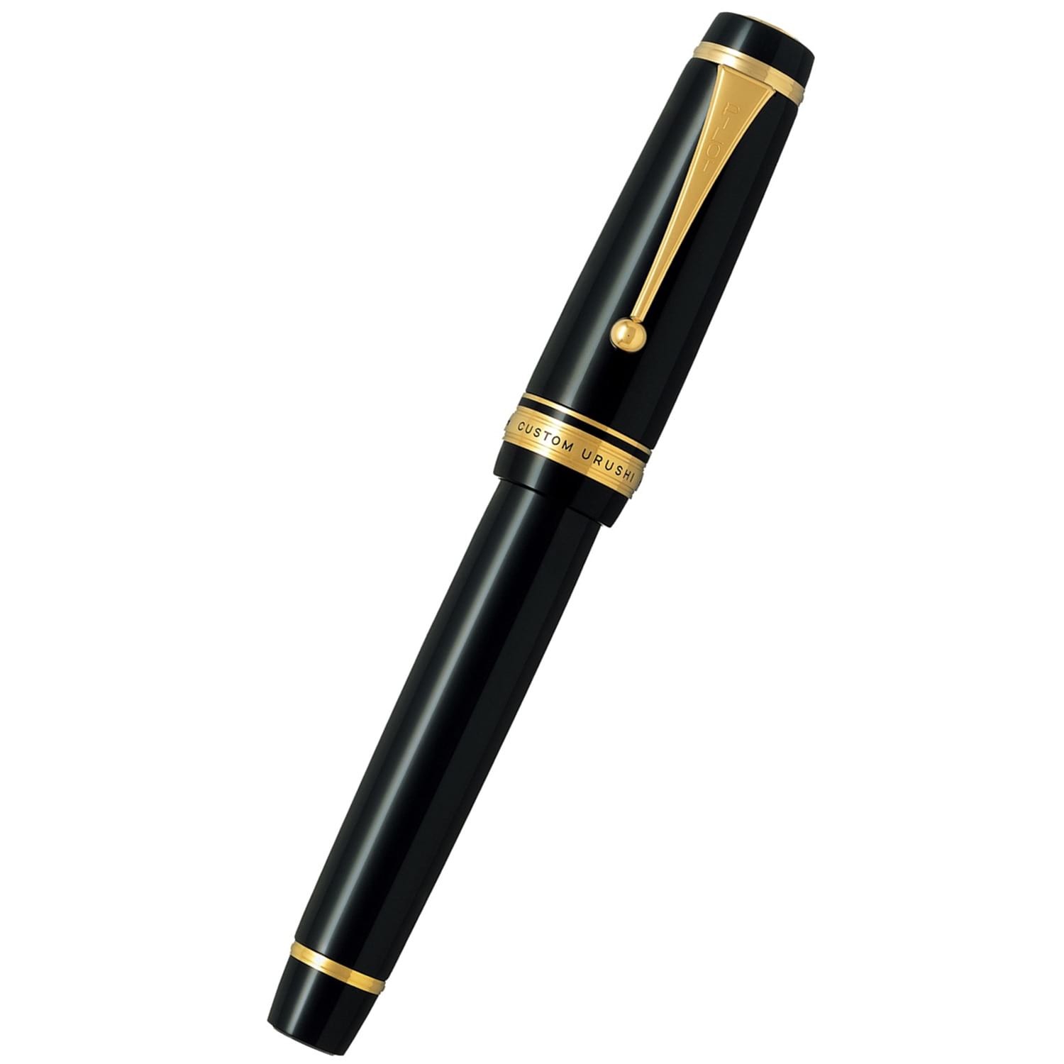 Pilot Namiki Custom Urushi Black Fountain Pen - Pen Boutique Ltd