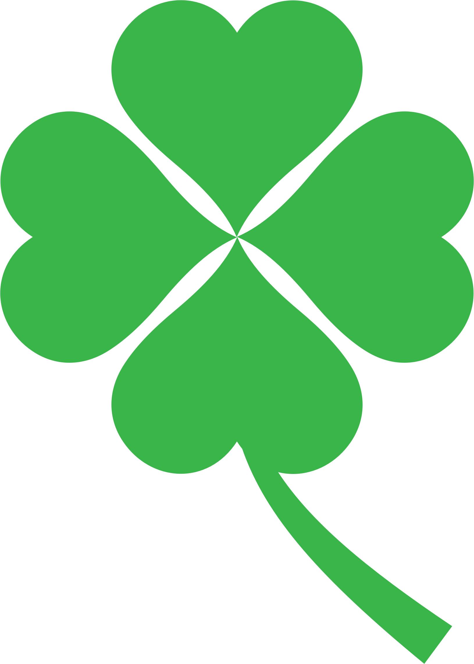 Green Four Leaf Clover Icons PNG - Free PNG and Icons Downloads