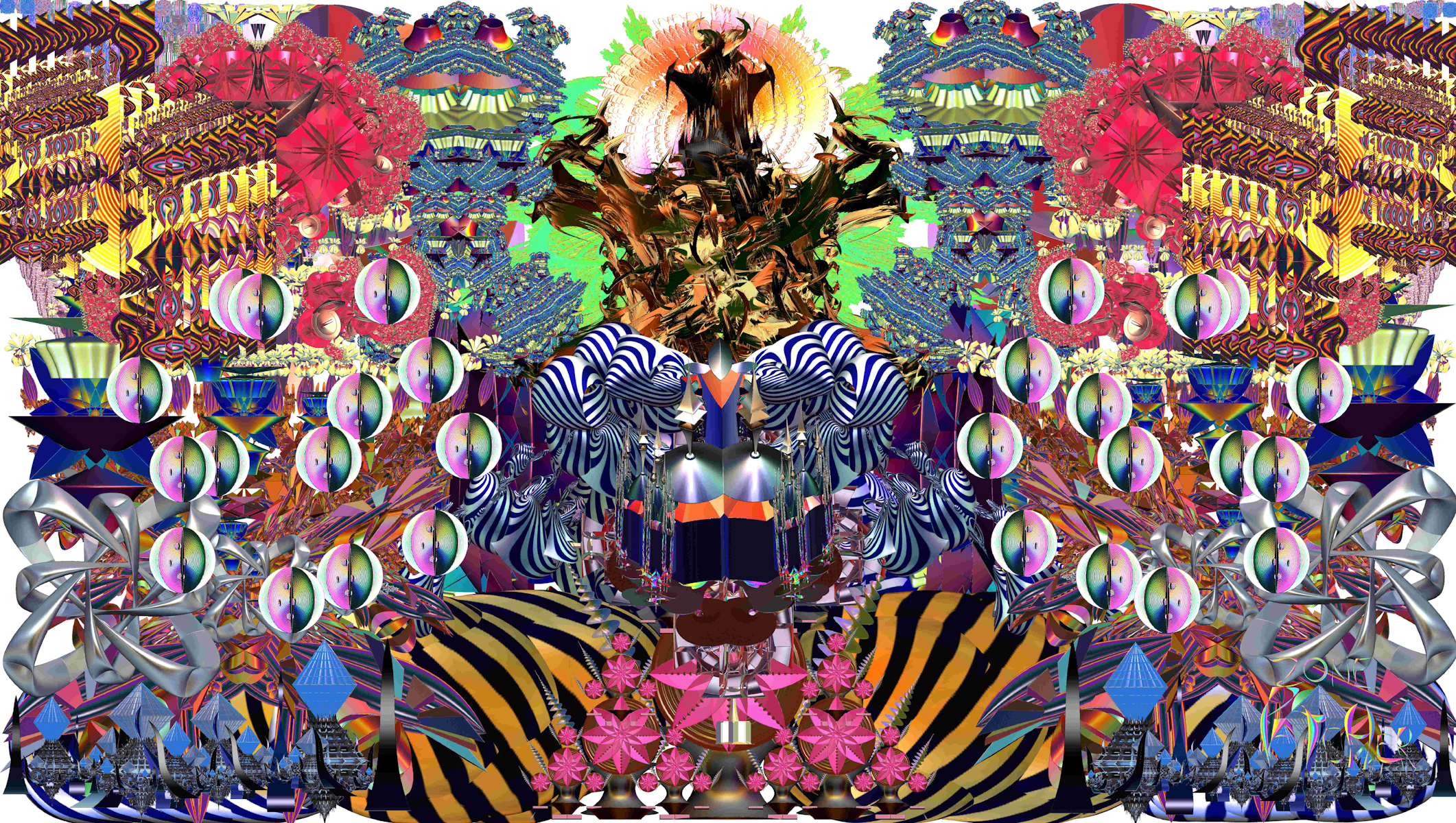 Zone Patcher Psychoactive fractal art — DOP