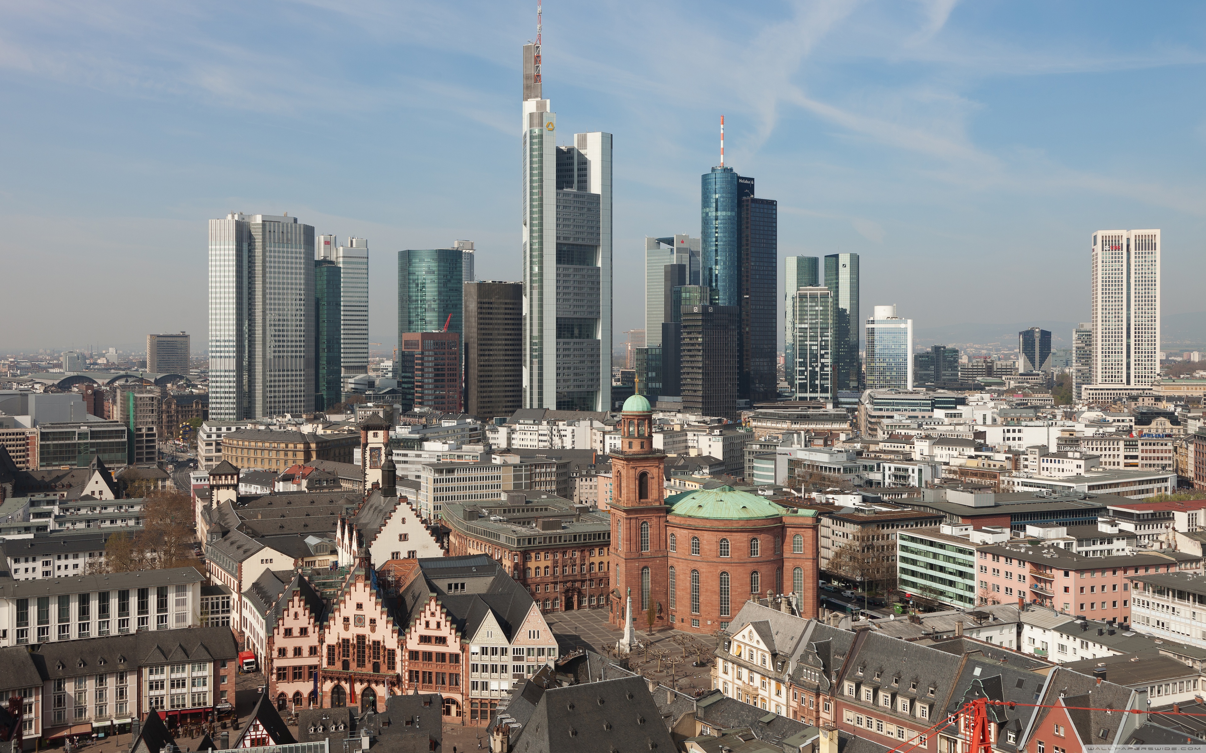 Historical city centre of Frankfurt, Germany ❤ 4K HD Desktop ...