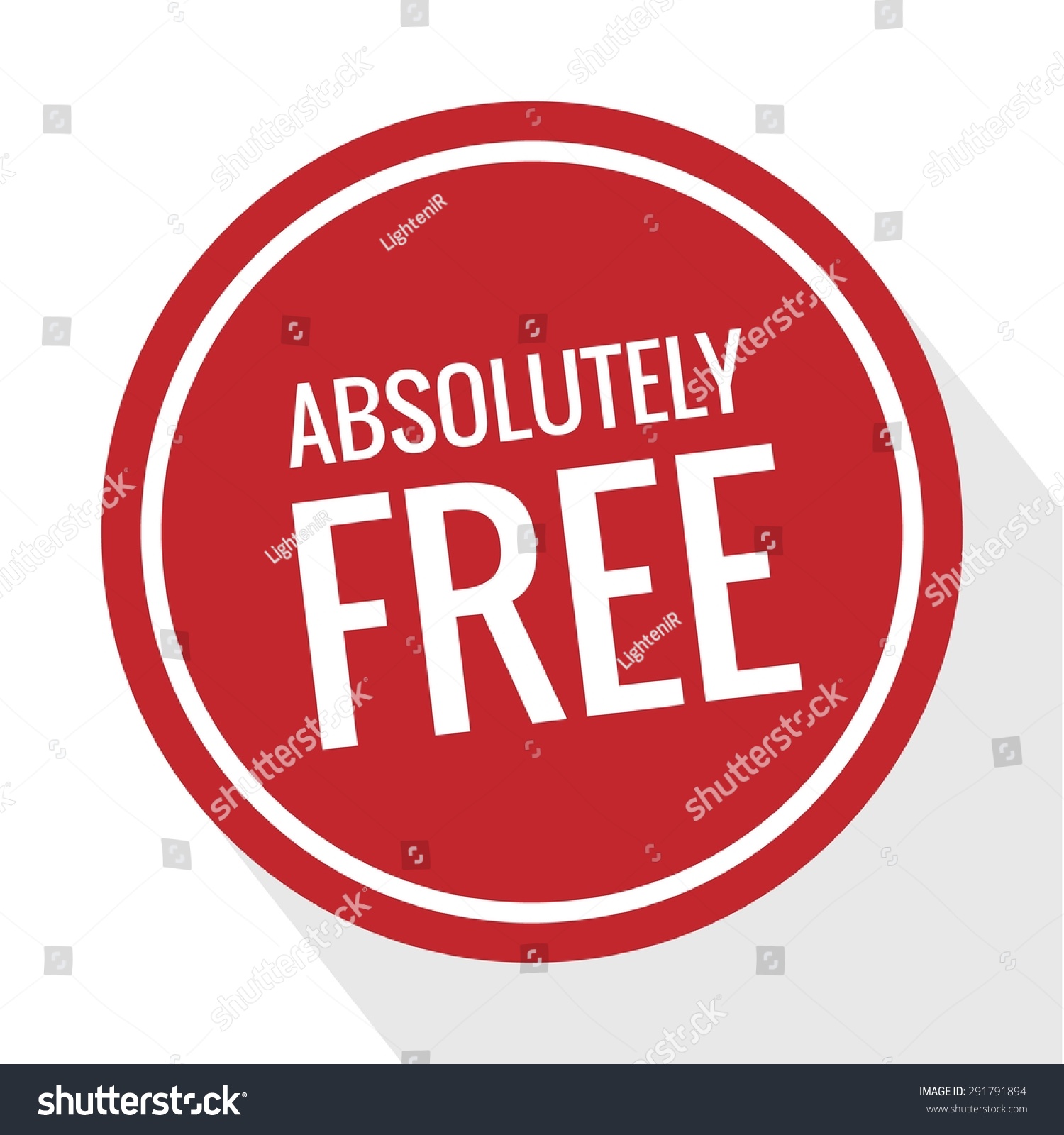 Free Free Badge Free Tag Free Stock Vector 291791894 - Shutterstock