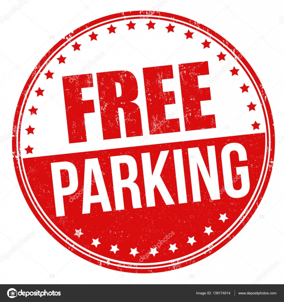 Free parking sign or stamp — Stock Vector © roxanabalint #139174014