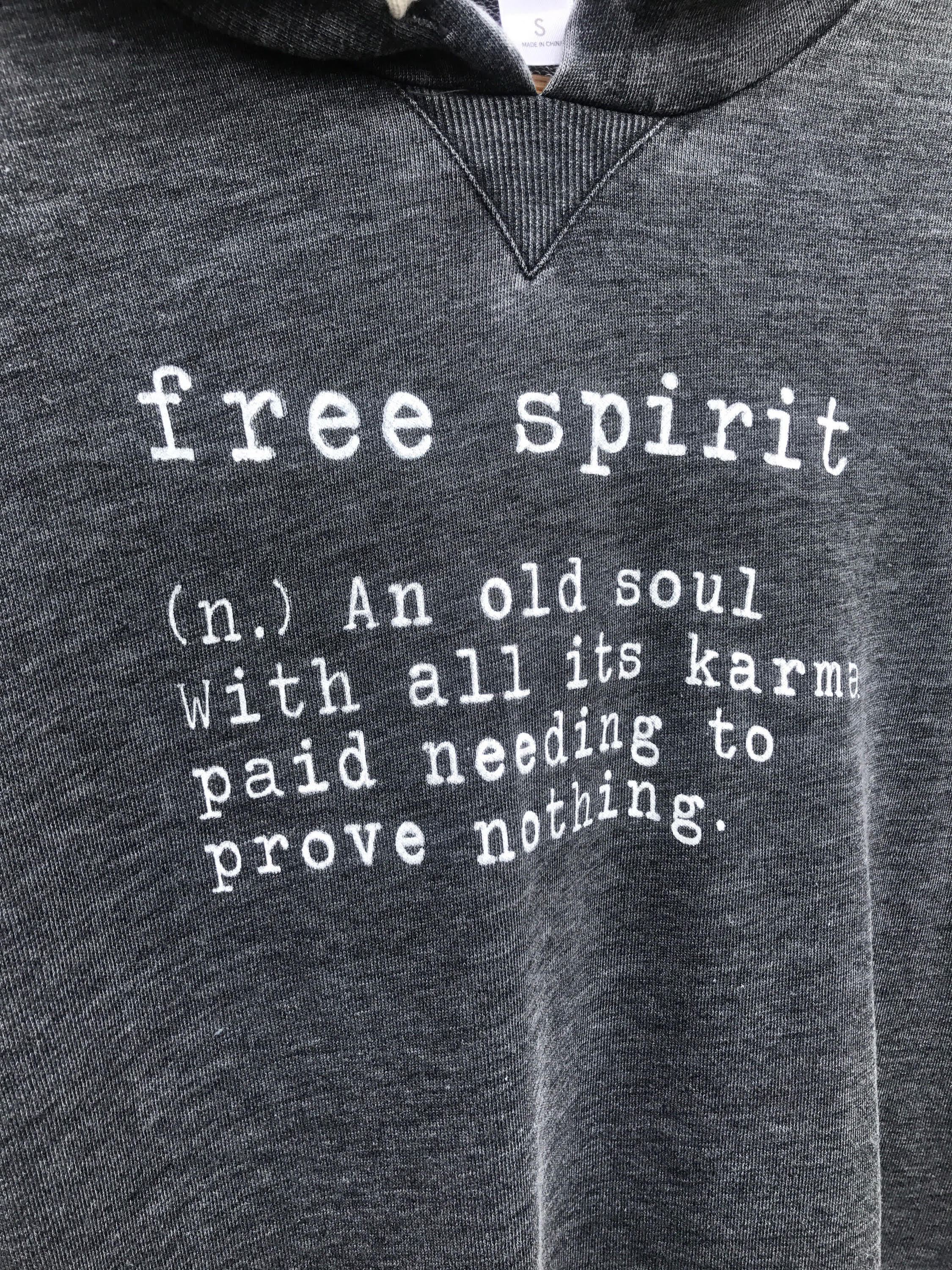 Free Spirit Burnout Hoodie – One Ocean One Love