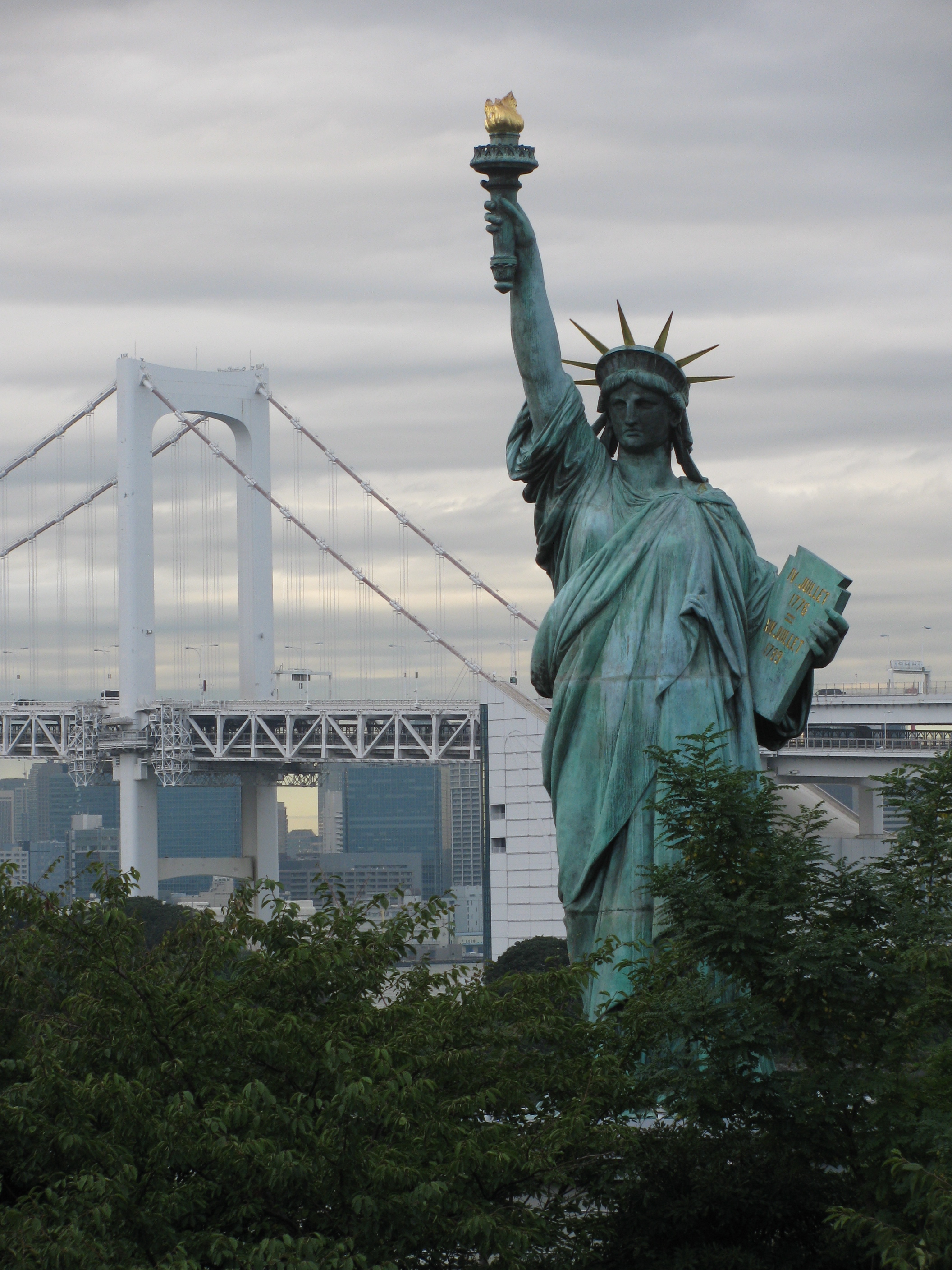 replicas of Statue of Liberty | Around and About with Viv