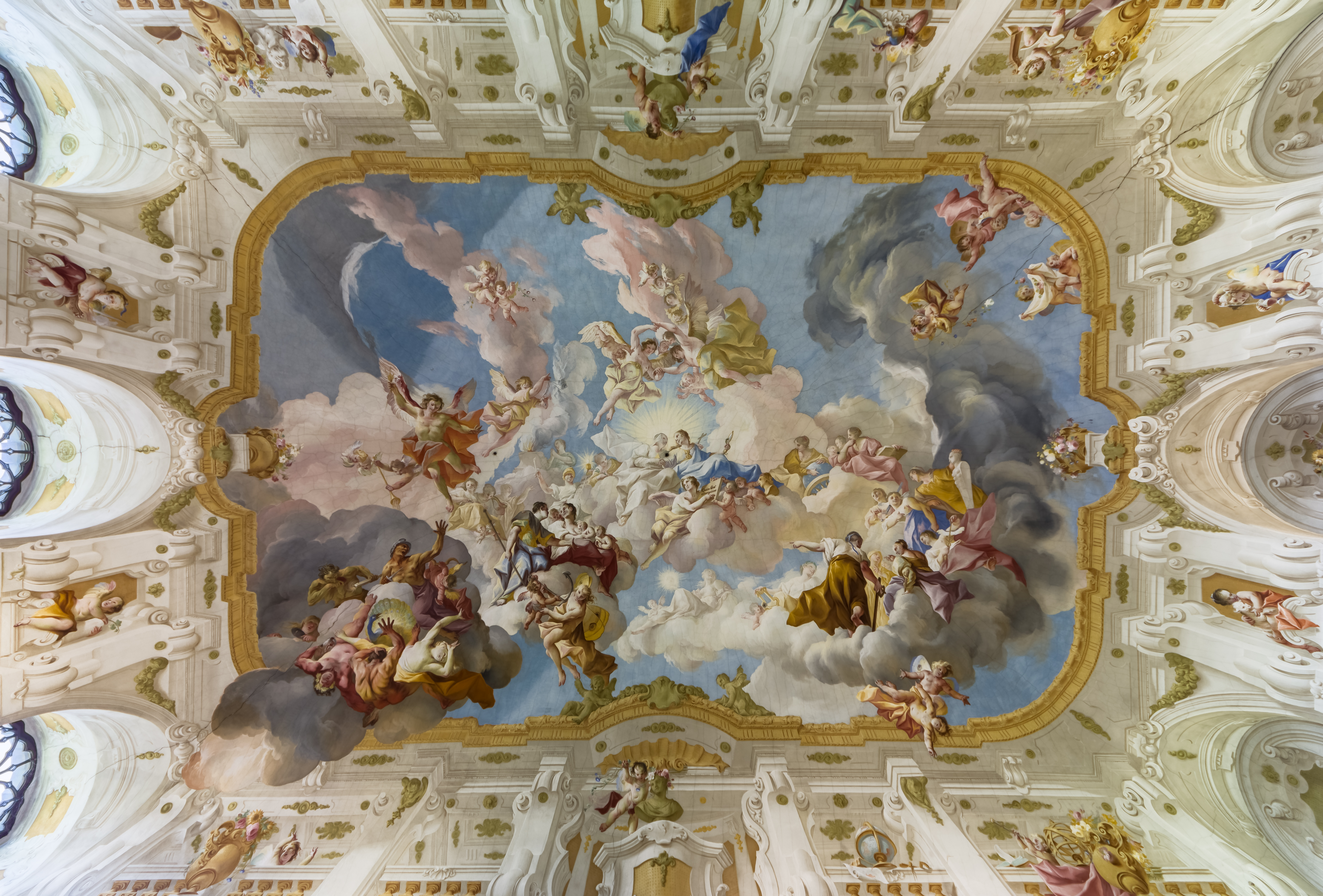 Picture of the Day: The Ceiling Fresco at Seitenstetten Abbey ...