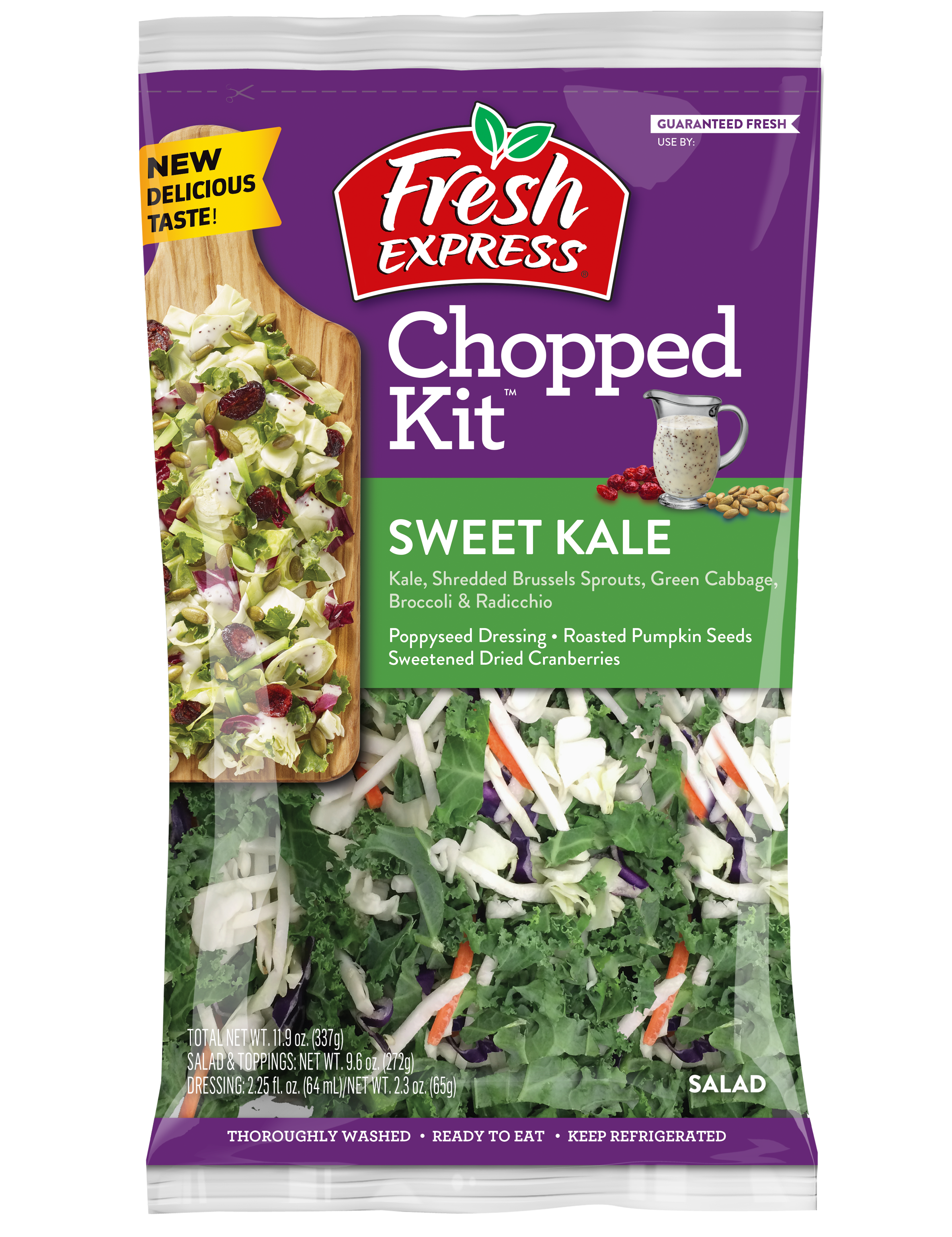 Sweet Kale Chopped Salad Kit: Fresh Express