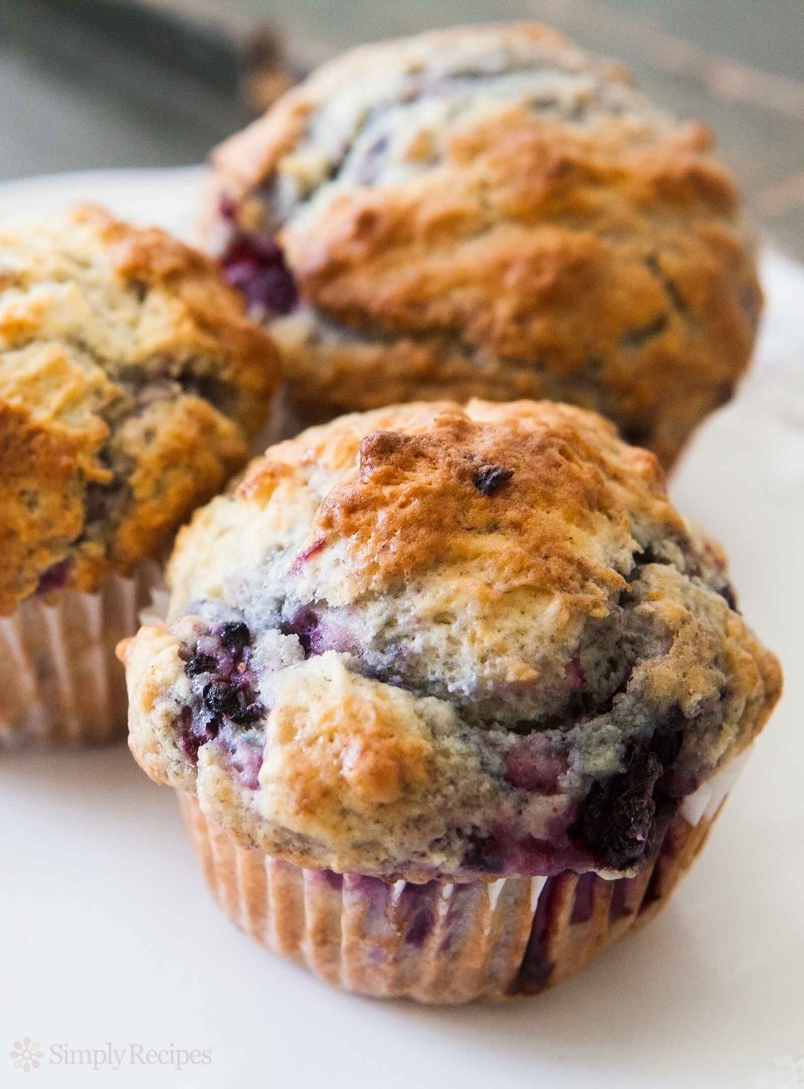 Blackberry Muffins Recipe | SimplyRecipes.com
