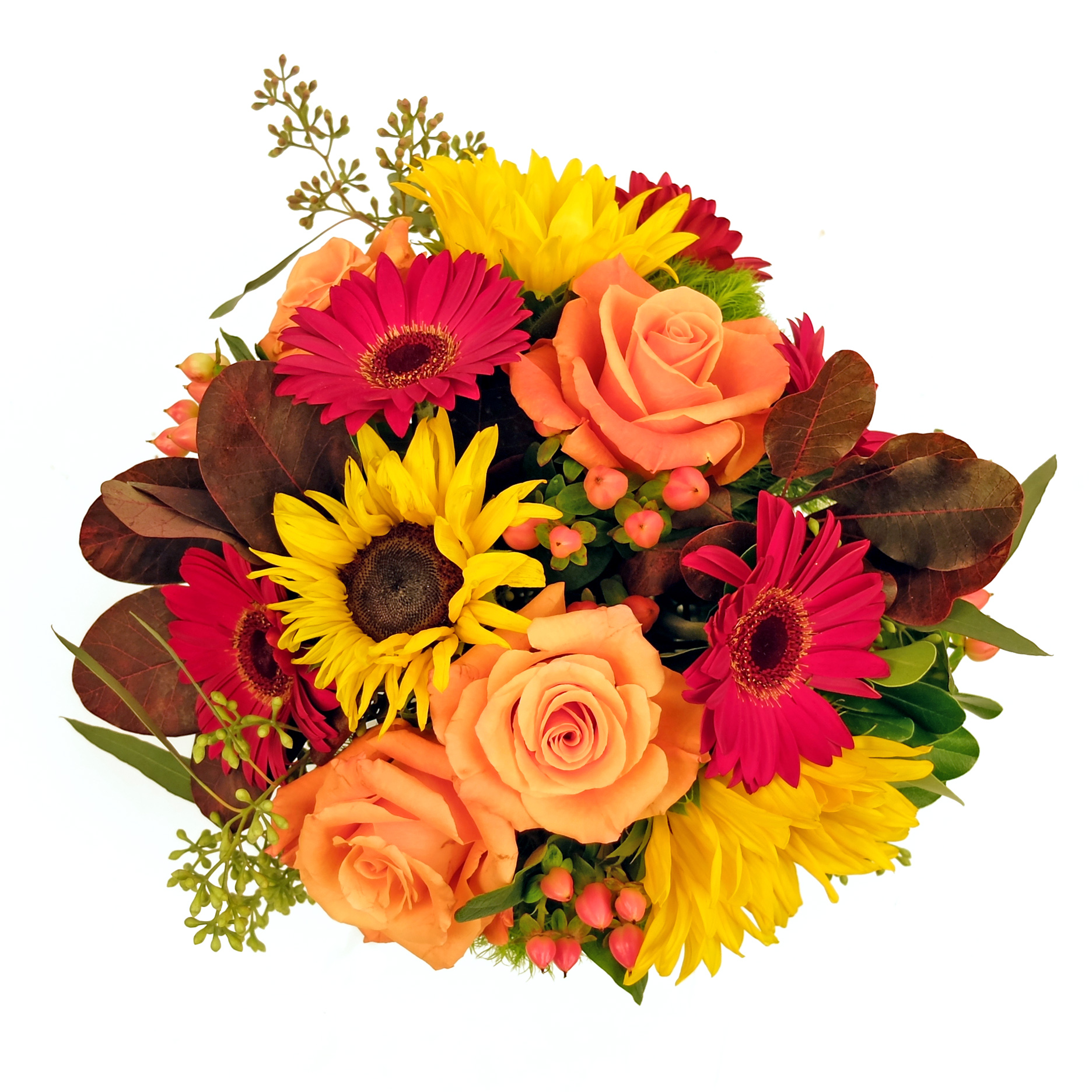 Fall Sunshine Floral Bouquet – Shop Flowers In Portland