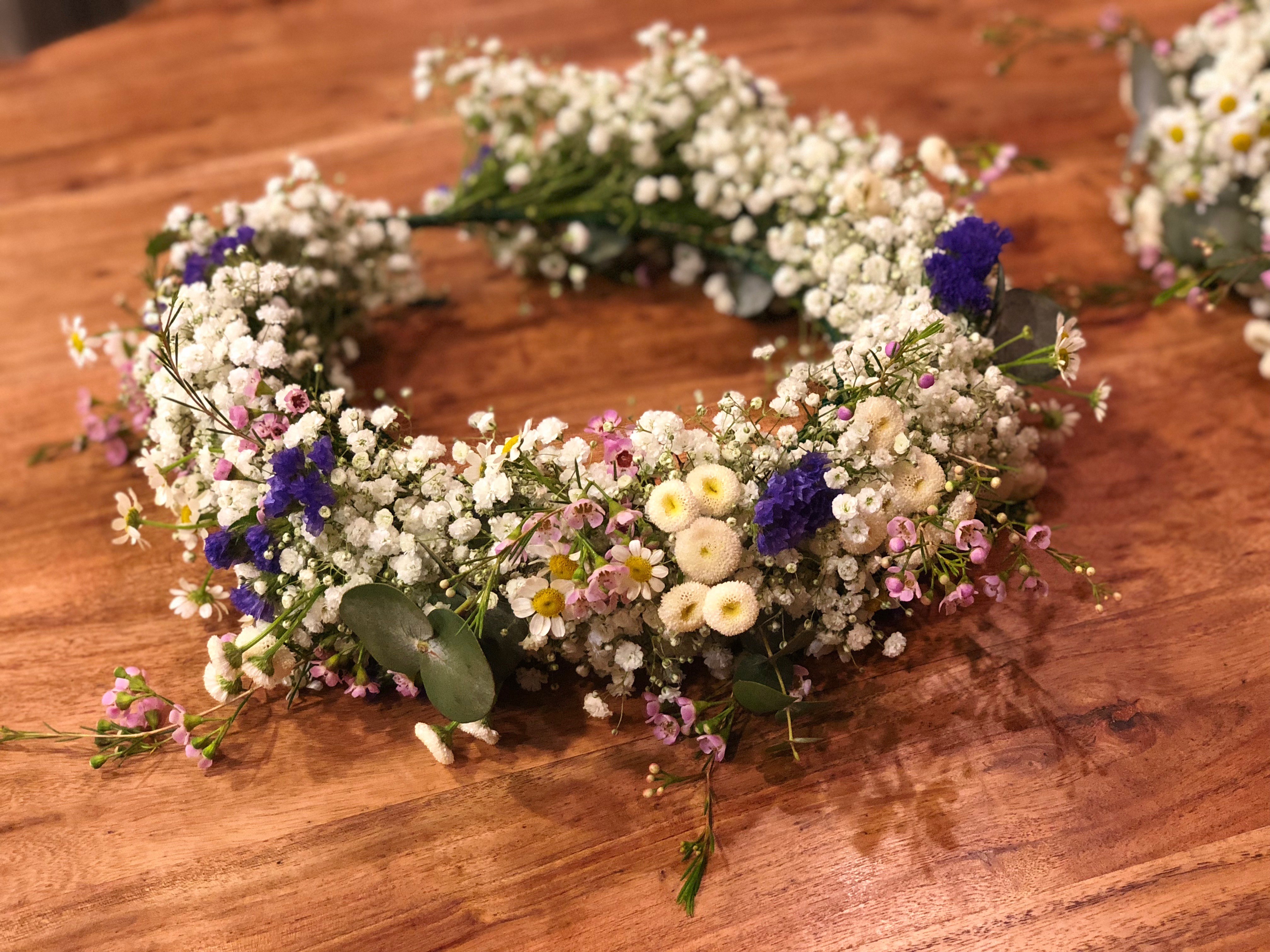 Wildflowers + Whimsy Fresh Flower Crown in Temecula, CA | In The ...