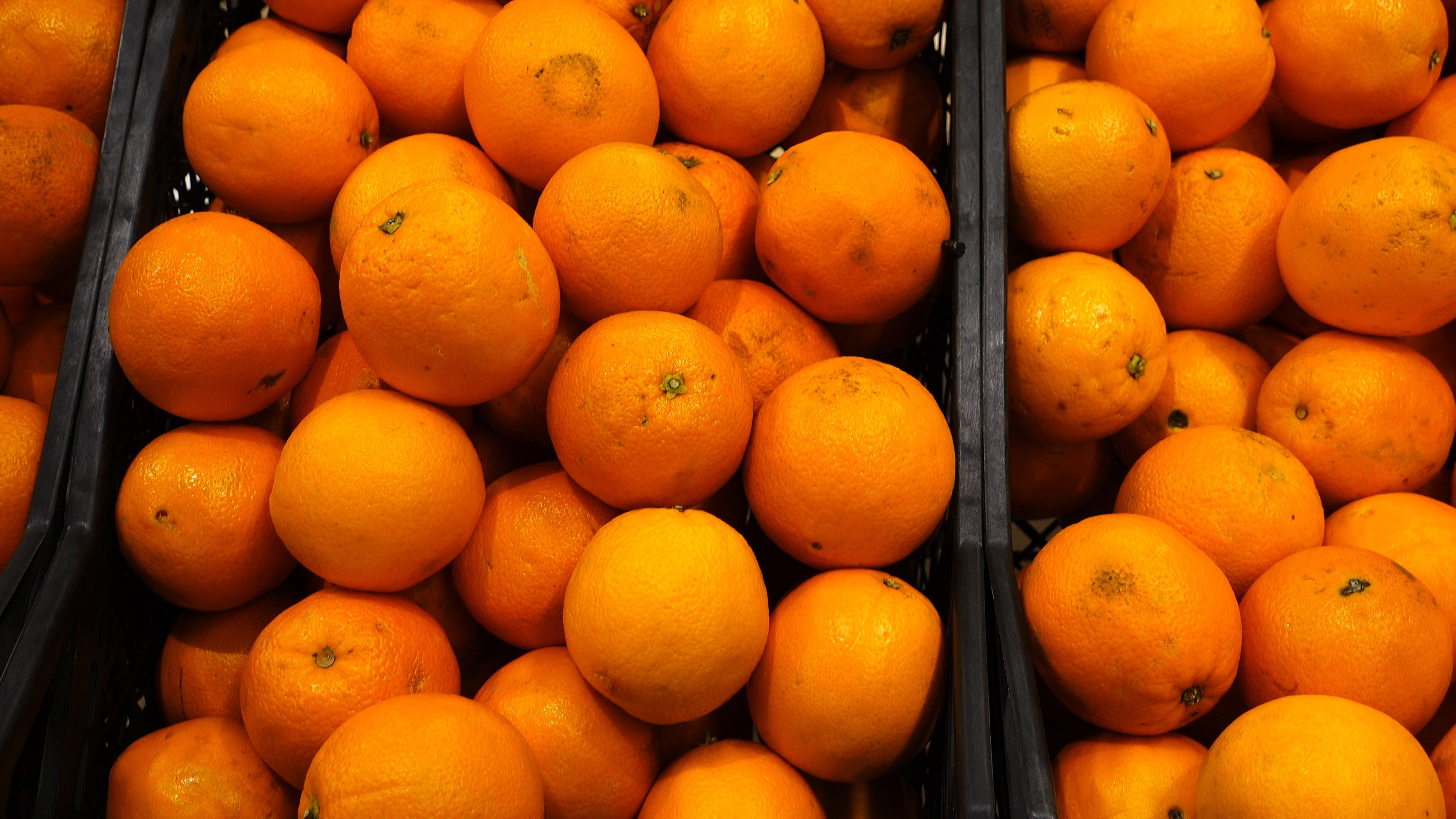 Oranges in a supermarket. #agriculture #background #business #buy ...