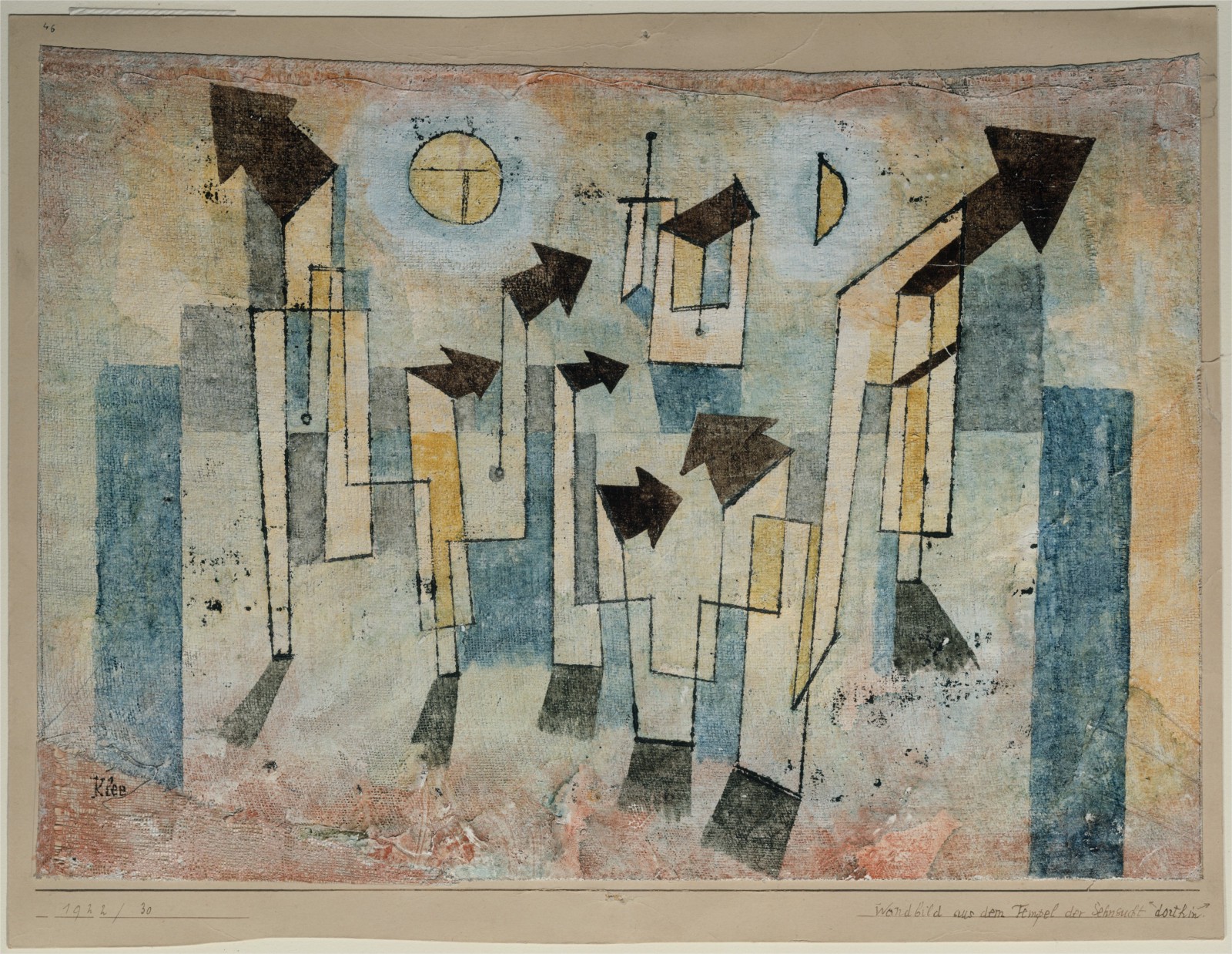 Alfred Hitchcock and Paul Klee at the Intersection of Artistic Invention