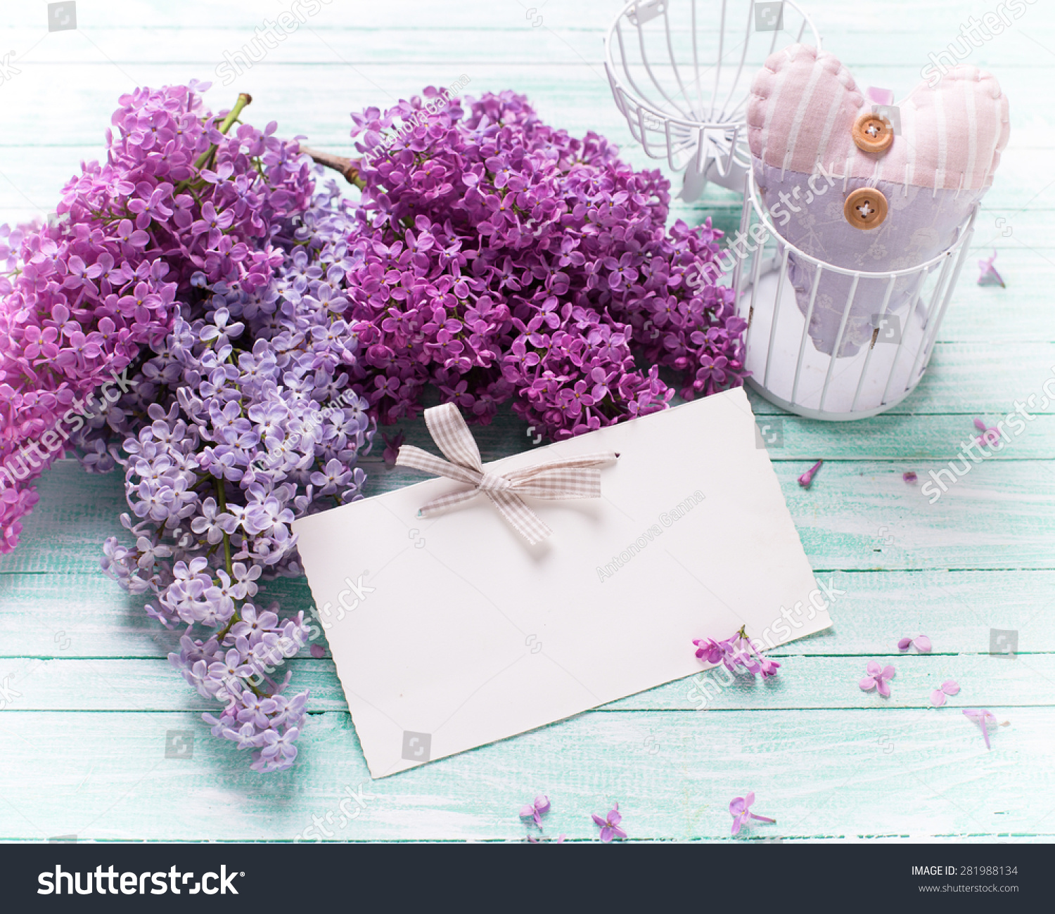 Background Fresh Lilac Flowers Textile Decorative Stock Photo ...