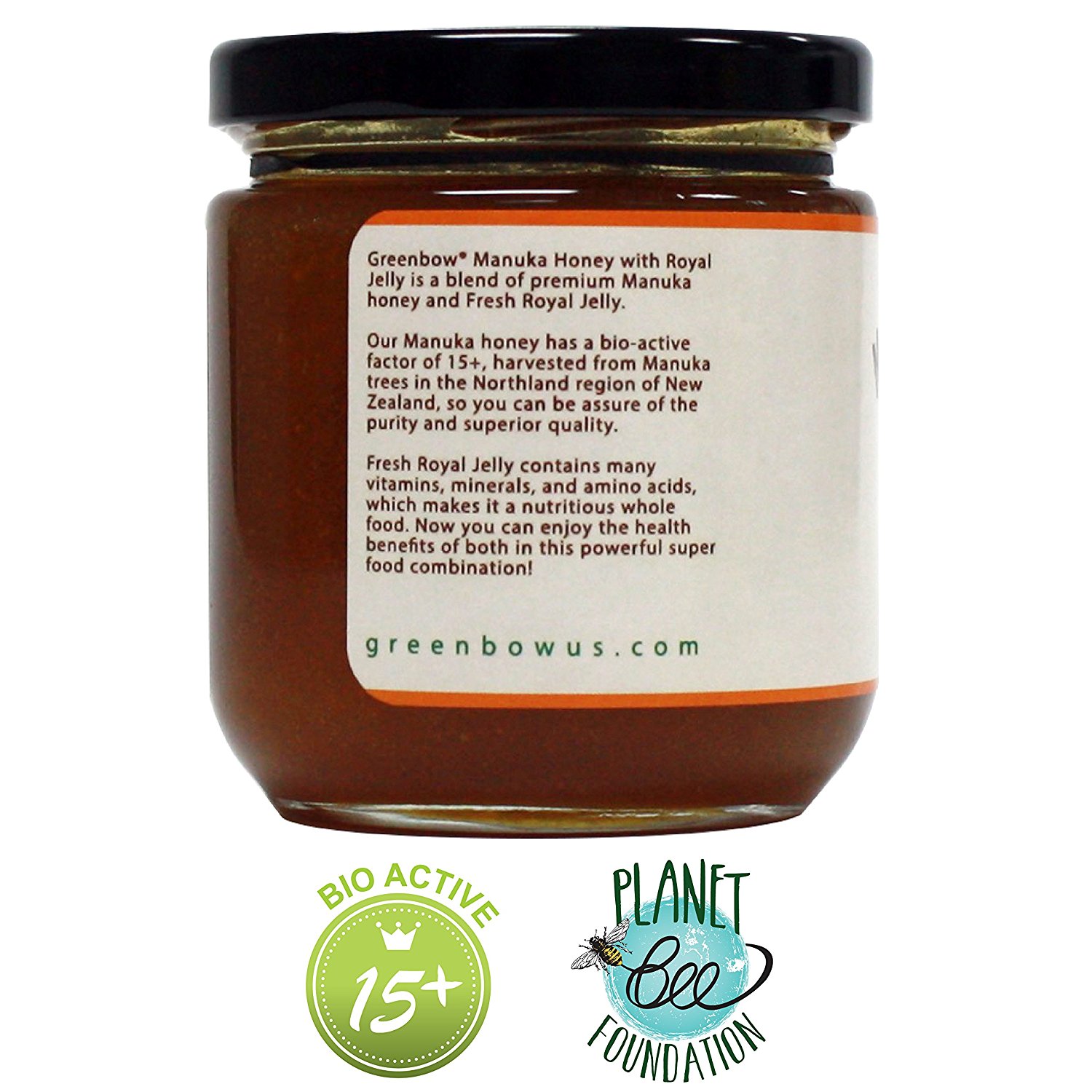 Amazon.com : GREENBOW Manuka Honey with Organic Fresh Royal Jelly ...