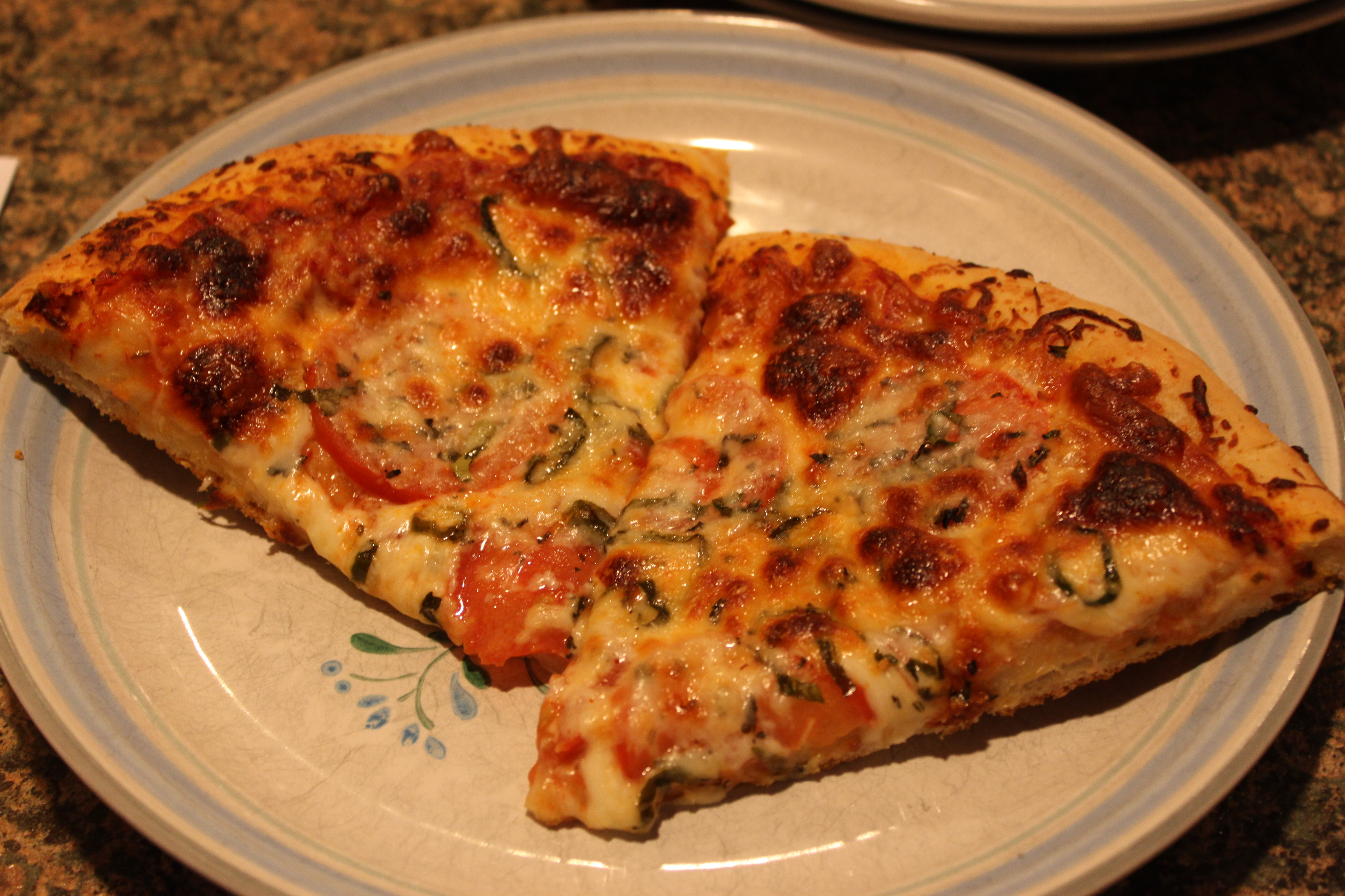 Homemade Pizza Marguerite - it's what's for dinner tonight; tomato ...