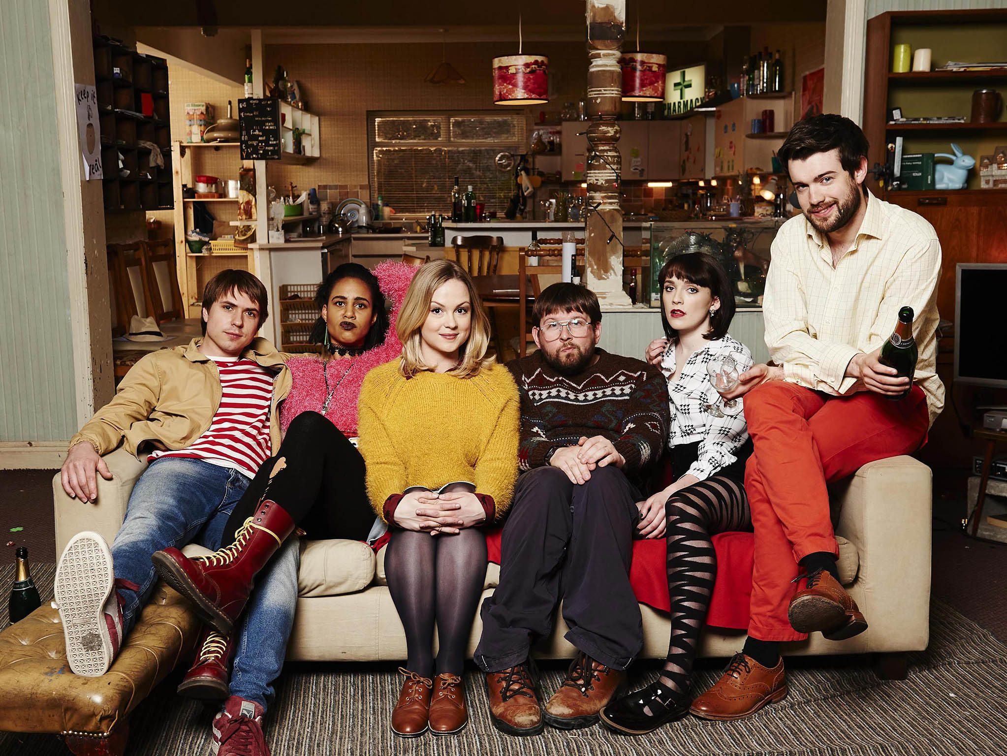 The 'Fresh Meat' gang bid an emotional farewell to their characters ...