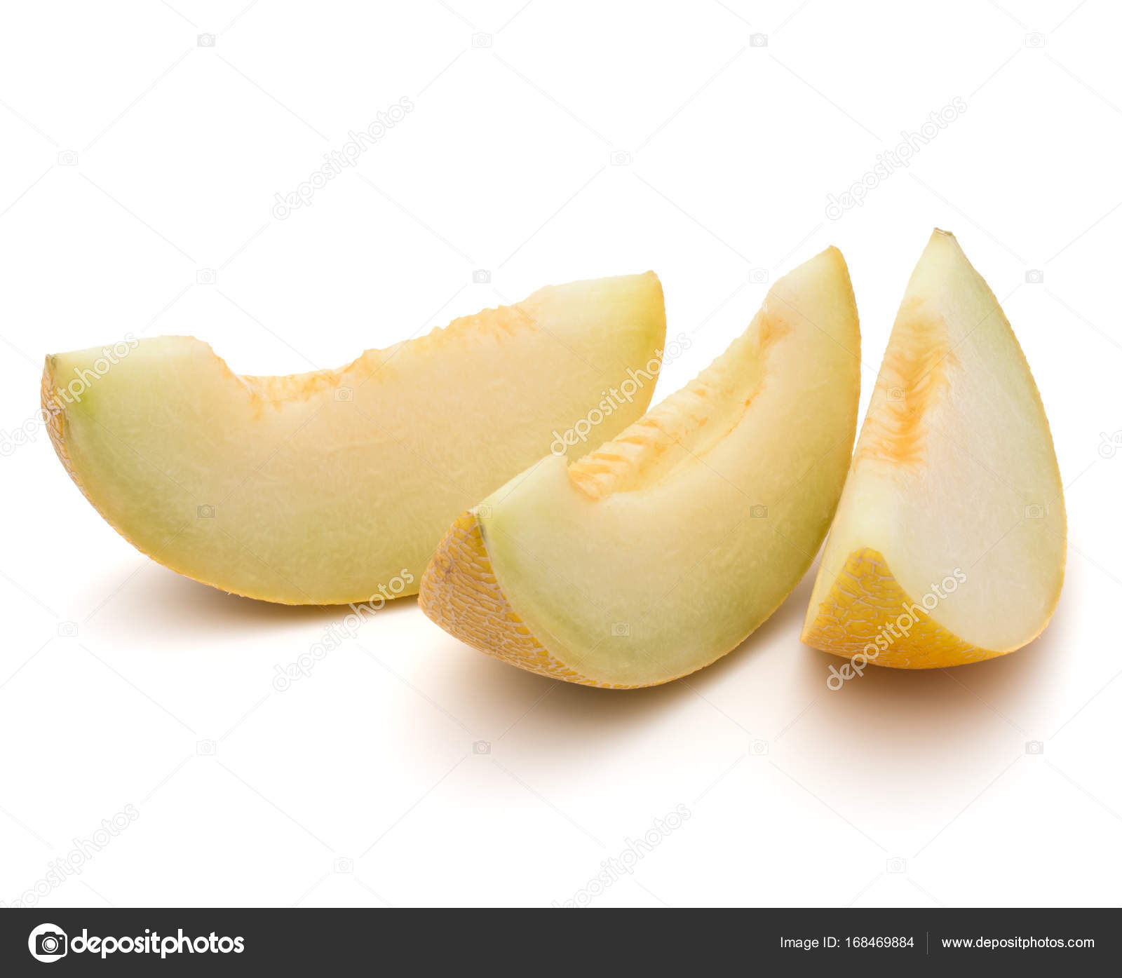 Ripe melon slices — Stock Photo © natika #168469884