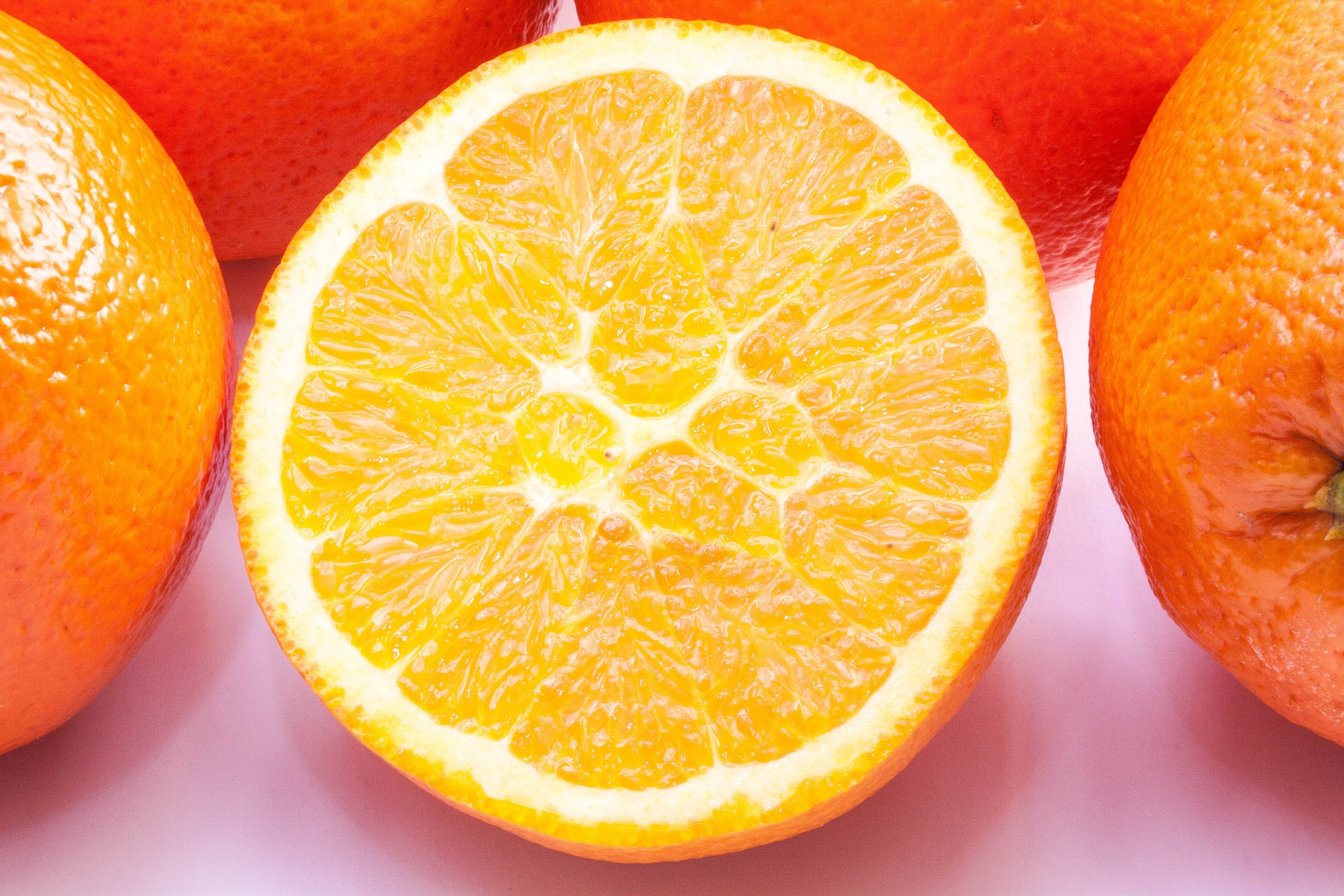 Fresh oranges photo
